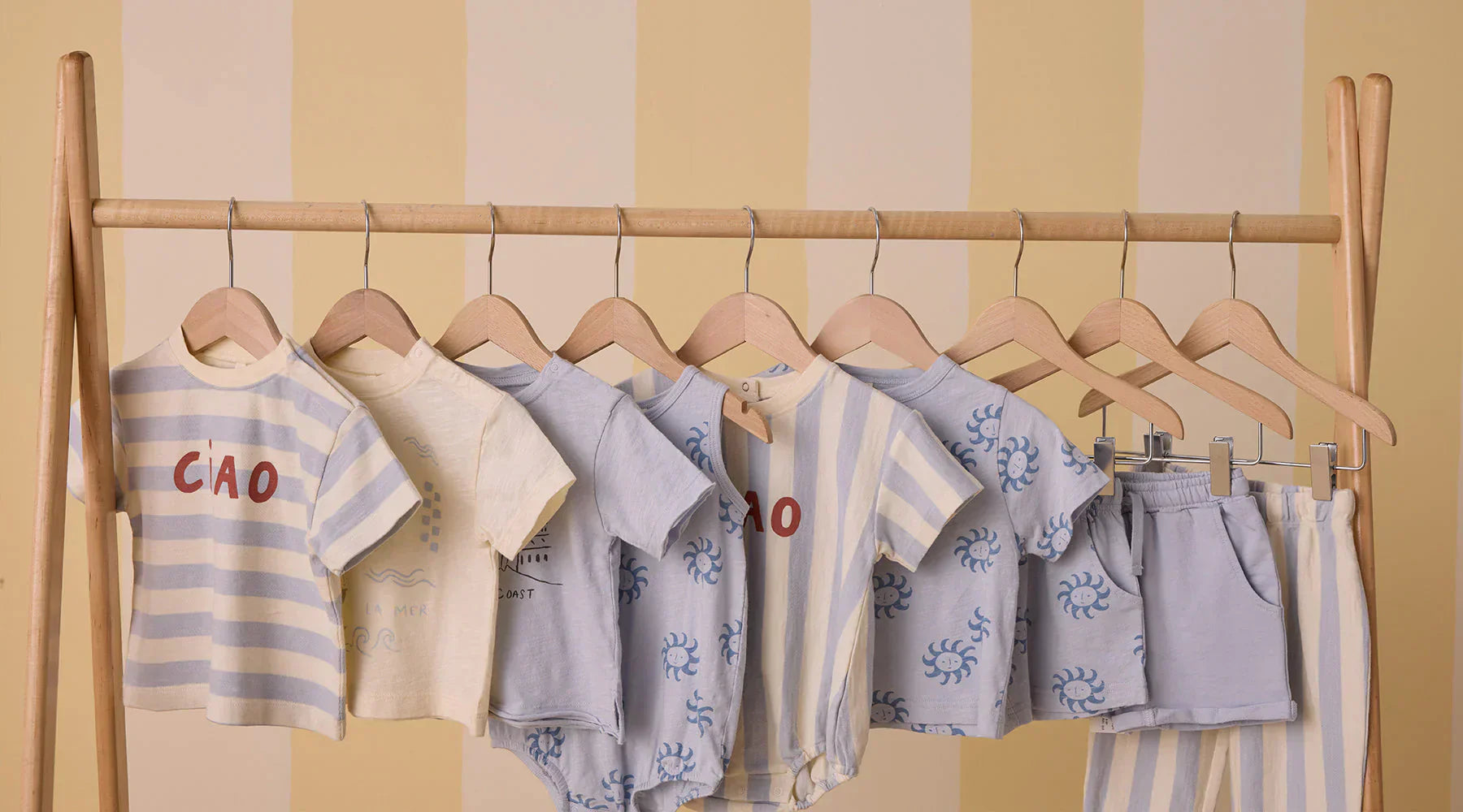 ベビー服・子供服ブランドのライリーアンドクルー 2025年春夏 ルックブック Drop1