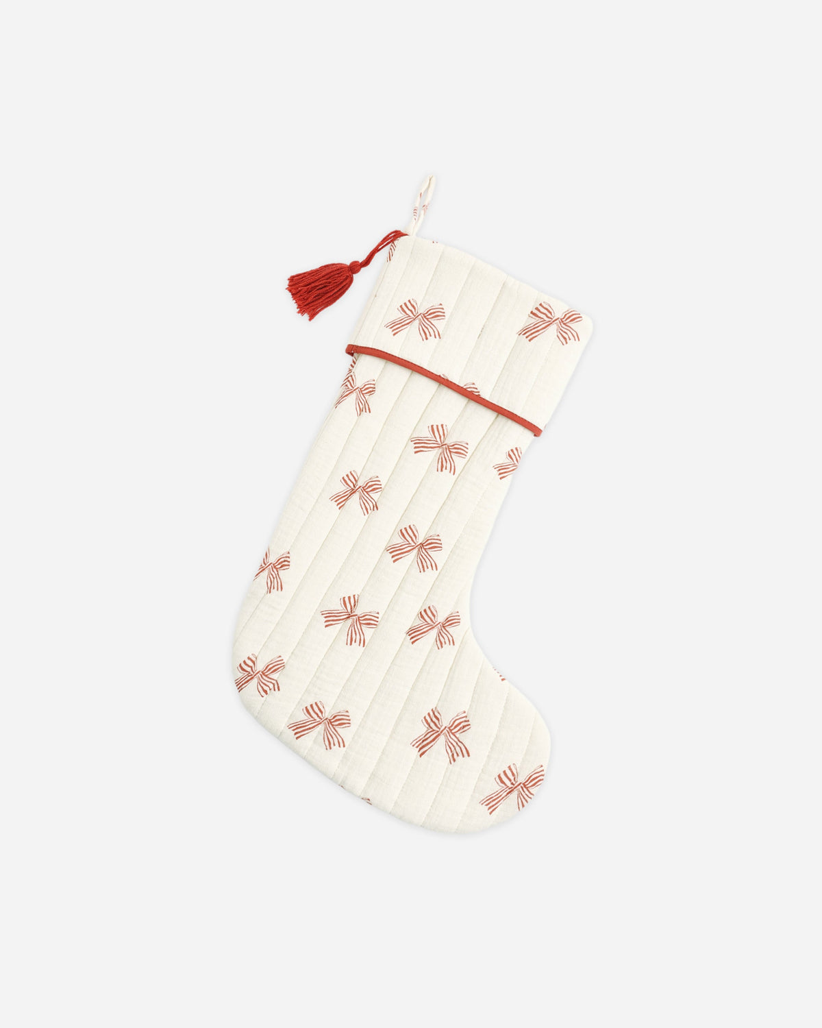 クリスマスストッキング ペパーミントボウ