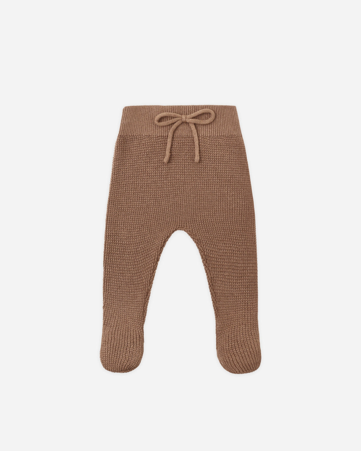 足付きニットパンツ ココア
