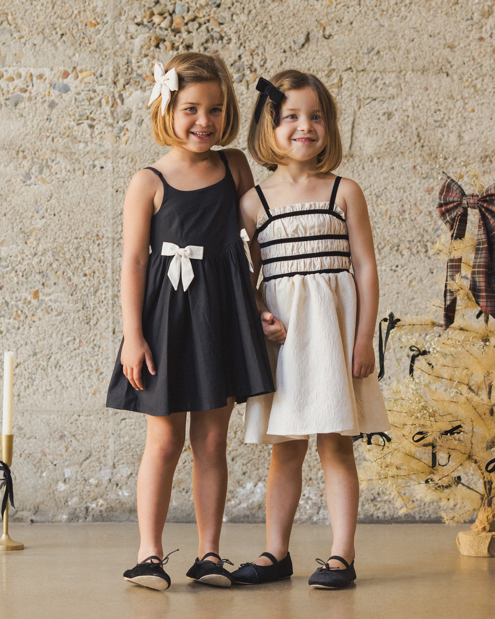 Rylee + Cru ライリーアンドクルー ベビー服 子供服  ベッツィドレス　ブラック