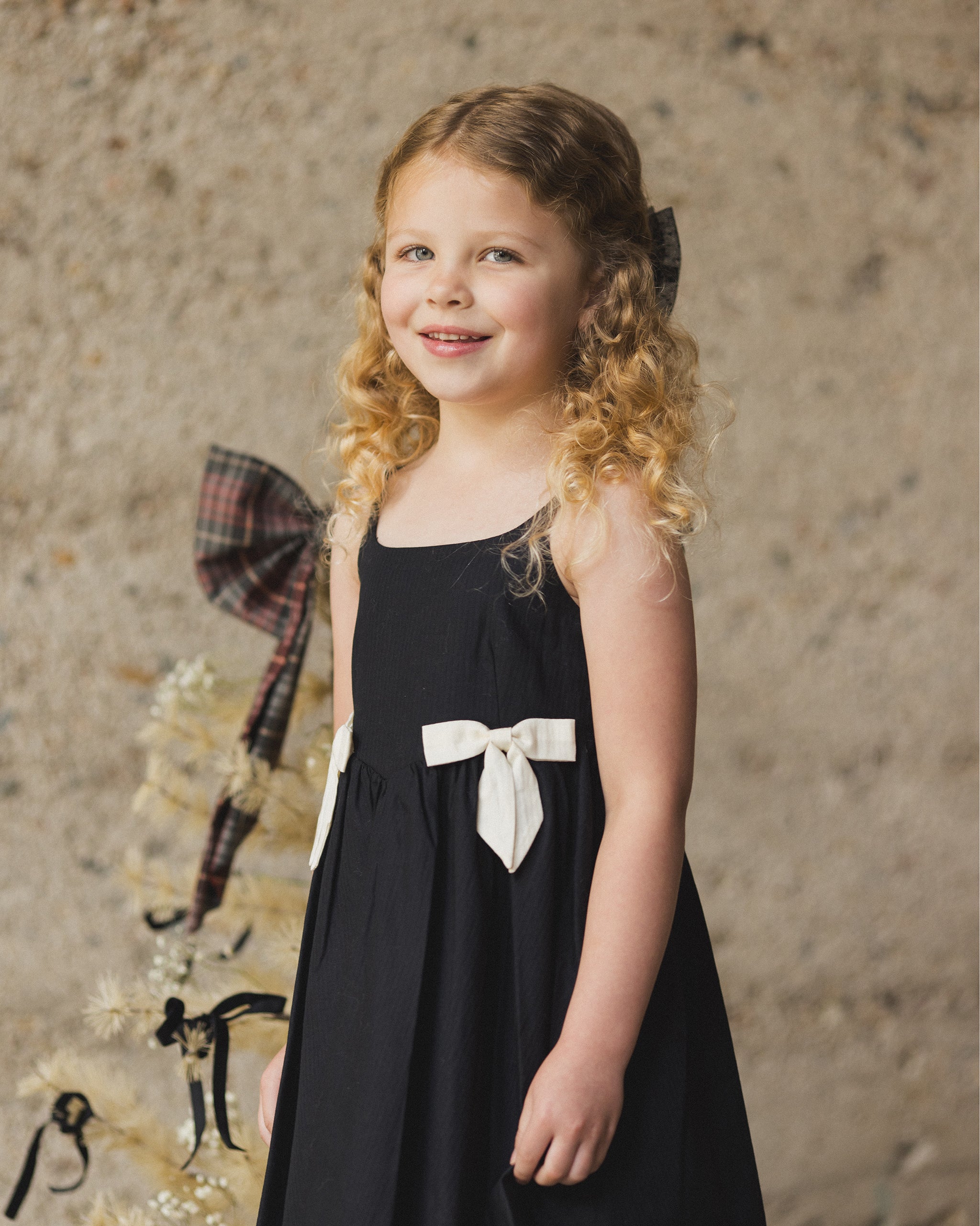 Rylee + Cru ライリーアンドクルー ベビー服 子供服  ベッツィドレス　ブラック