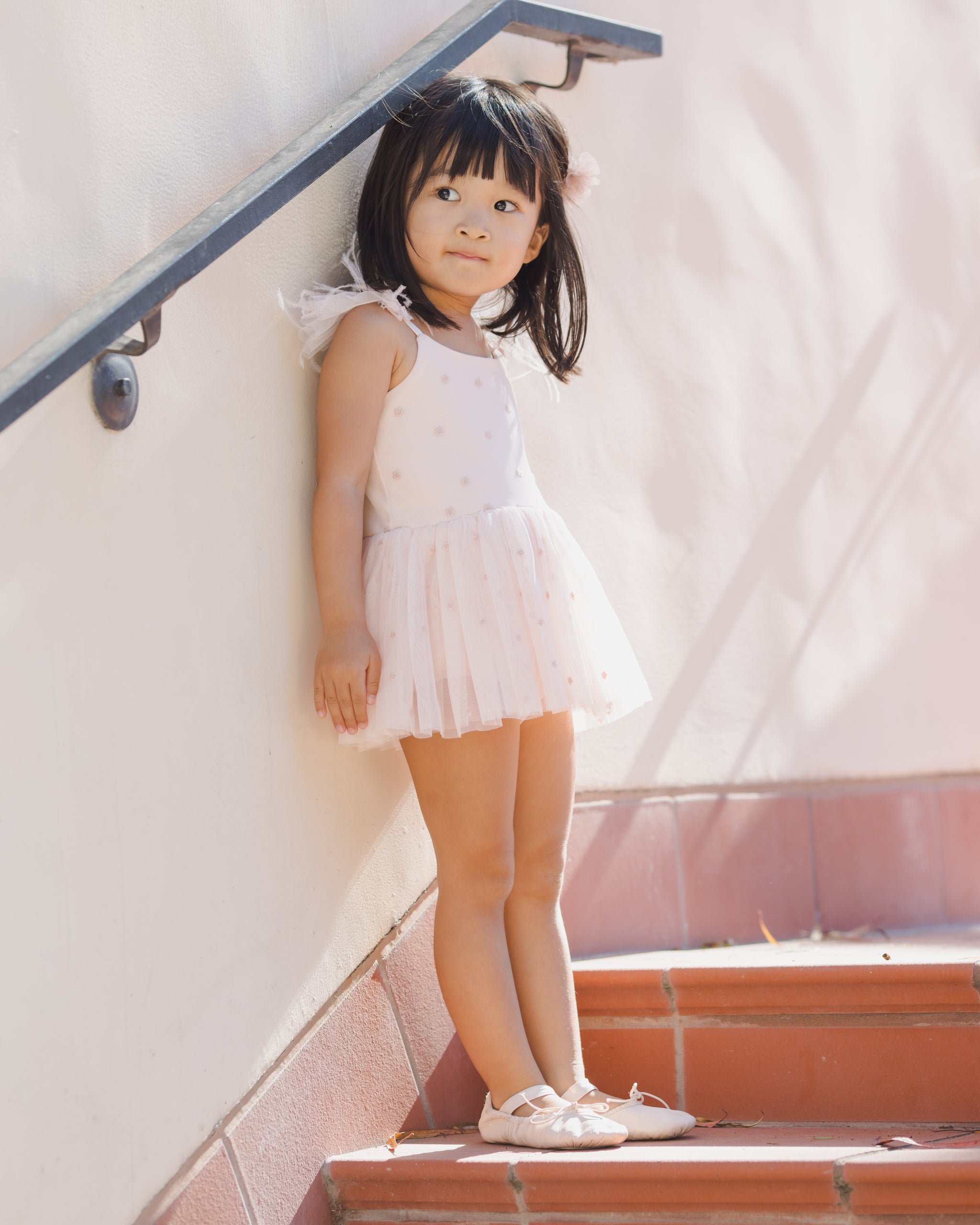 Rylee + Cru ライリーアンドクルー ベビー服 子供服 ポンポンピン　アイボリー、パール