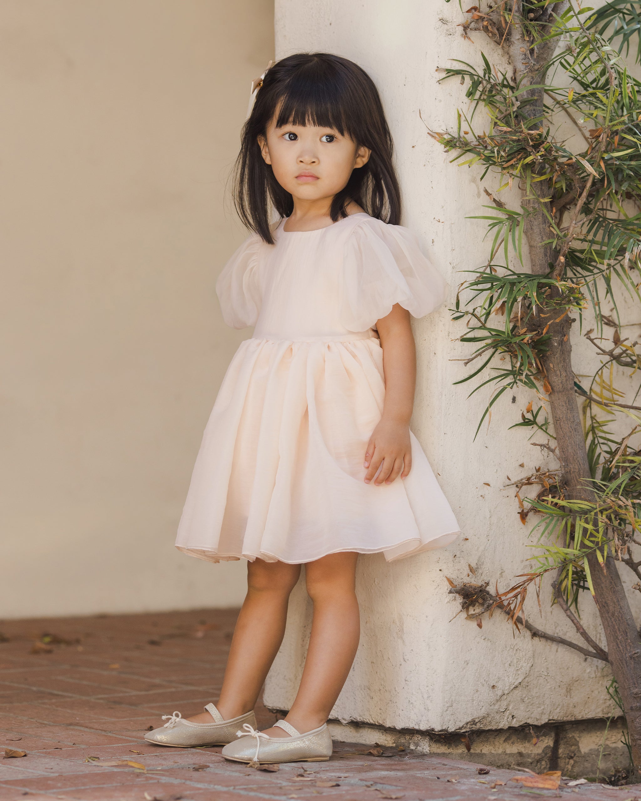 Rylee + Cru ライリーアンドクルー ベビー服 子供服 ソフィアドレス　ブラッシュ
