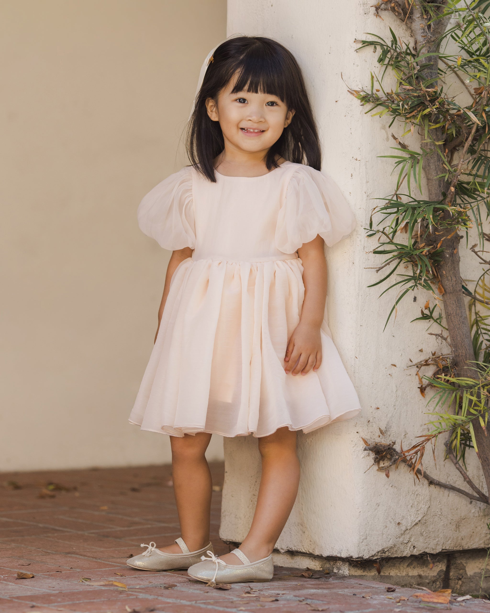 Rylee + Cru ライリーアンドクルー ベビー服 子供服 ソフィアドレス　ブラッシュ