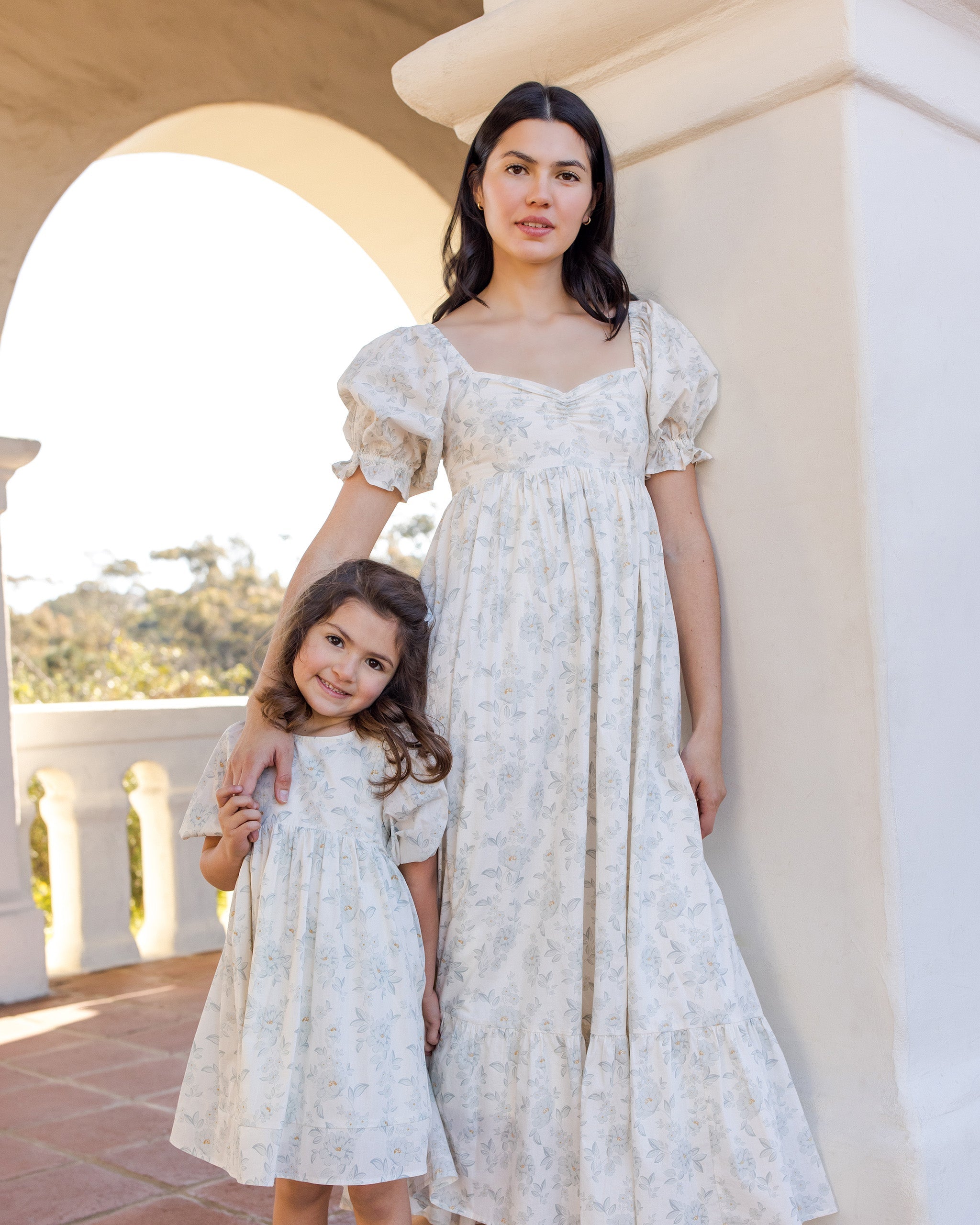 Rylee + Cru ライリーアンドクルー ベビー服 子供服 ルナドレス　ミストイングリッシュローズ