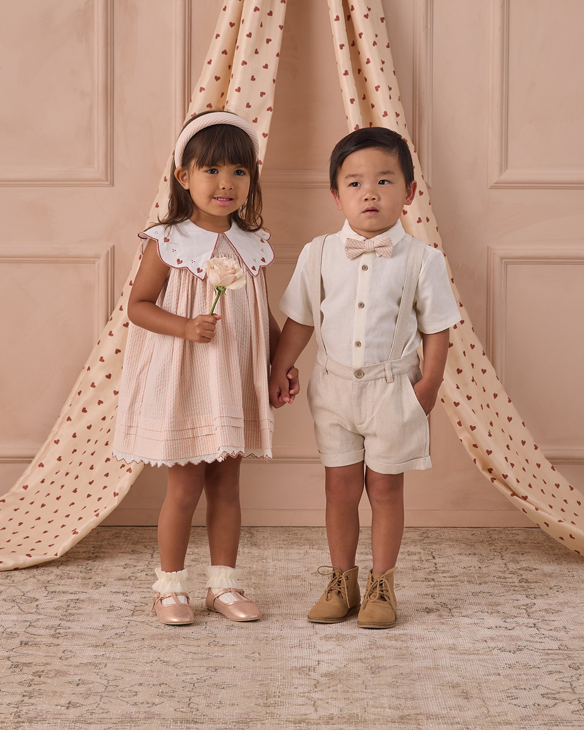 Rylee + Cru ライリーアンドクルー ベビー服 子供服 フローレンスドレス　ペタル
