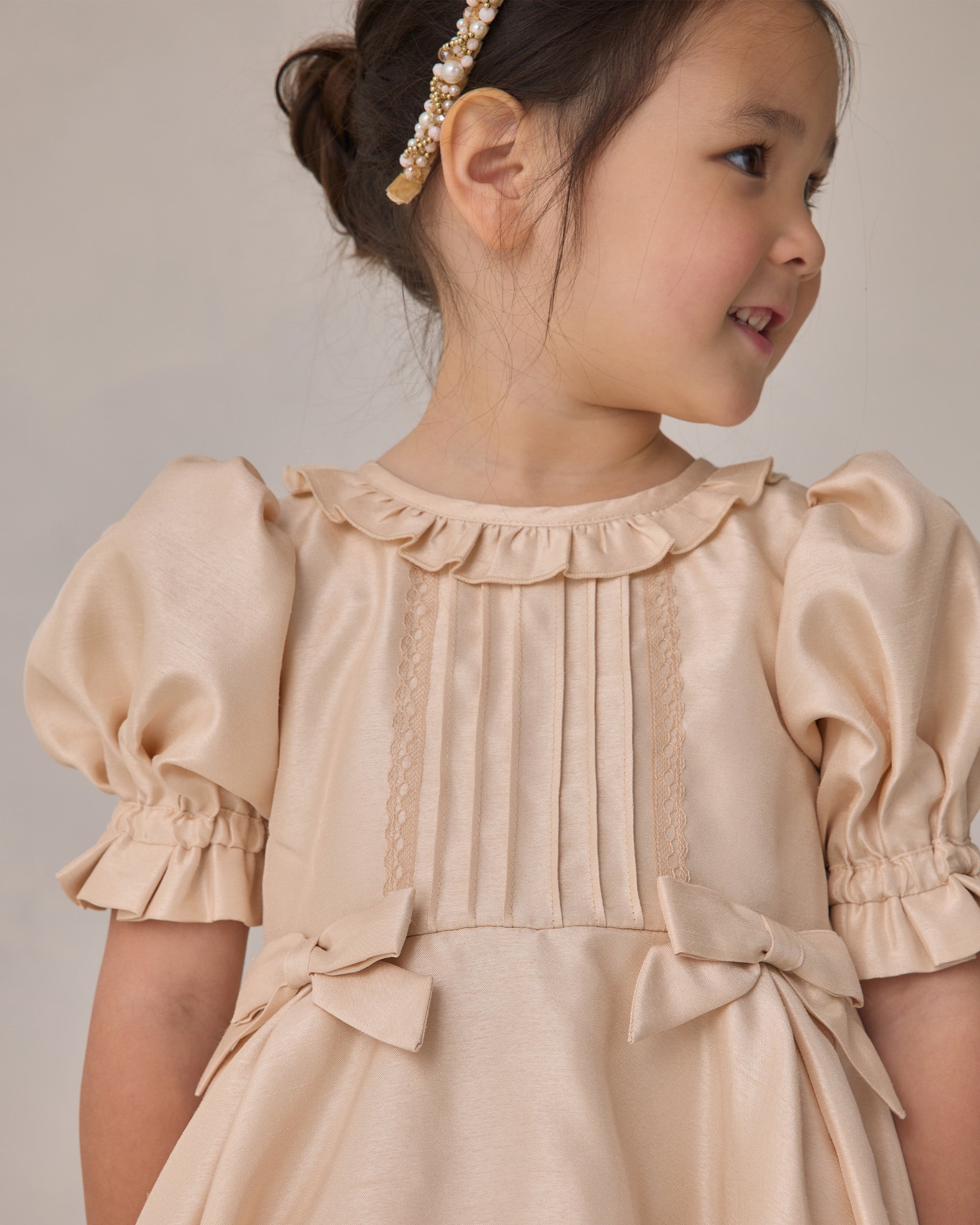 Rylee + Cru ライリーアンドクルー ベビー服 子供服 パールヘッドバンド　アイボリー