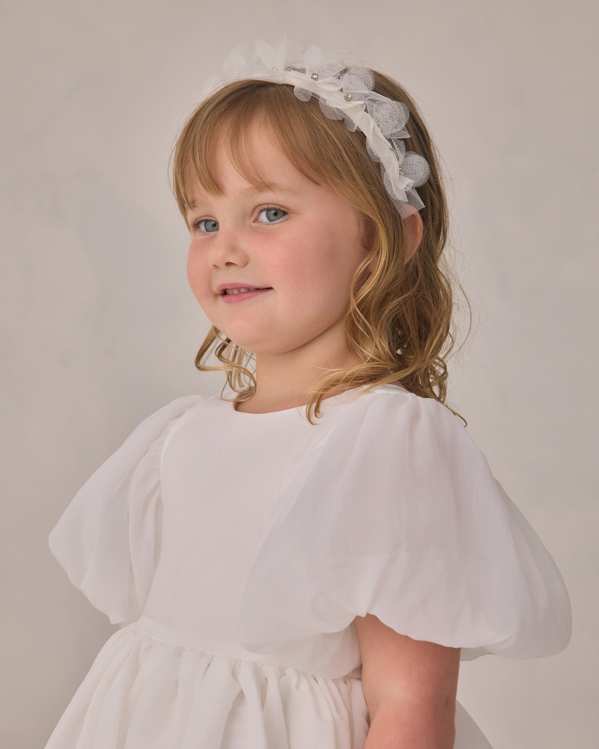 Rylee + Cru ライリーアンドクルー ベビー服 子供服 ピクシーヘッドバンド　アイボリー