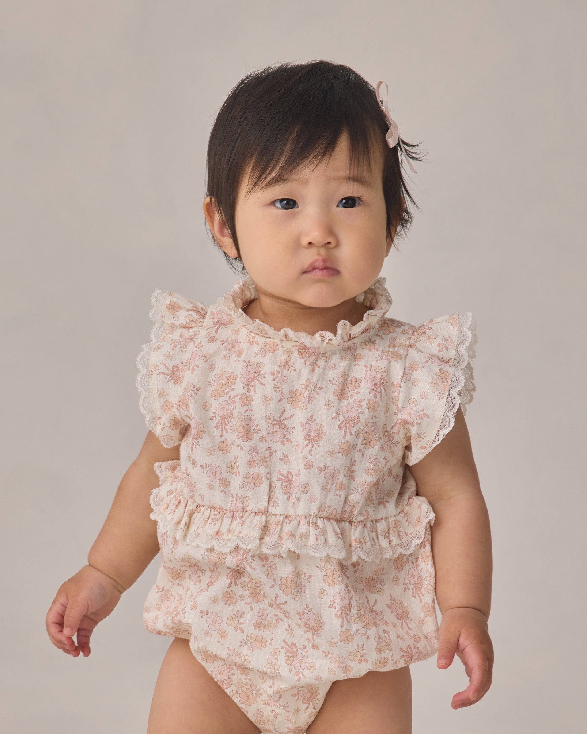 Rylee + Cru ライリーアンドクルー ベビー服 子供服 アリス ロンパース　アイボリー