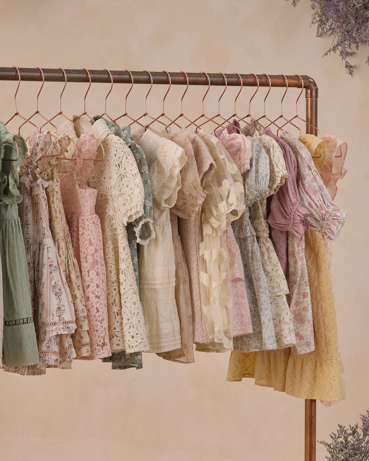 Rylee + Cru ライリーアンドクルー ベビー服 子供服 ルーシードレス　ペタルガーデン