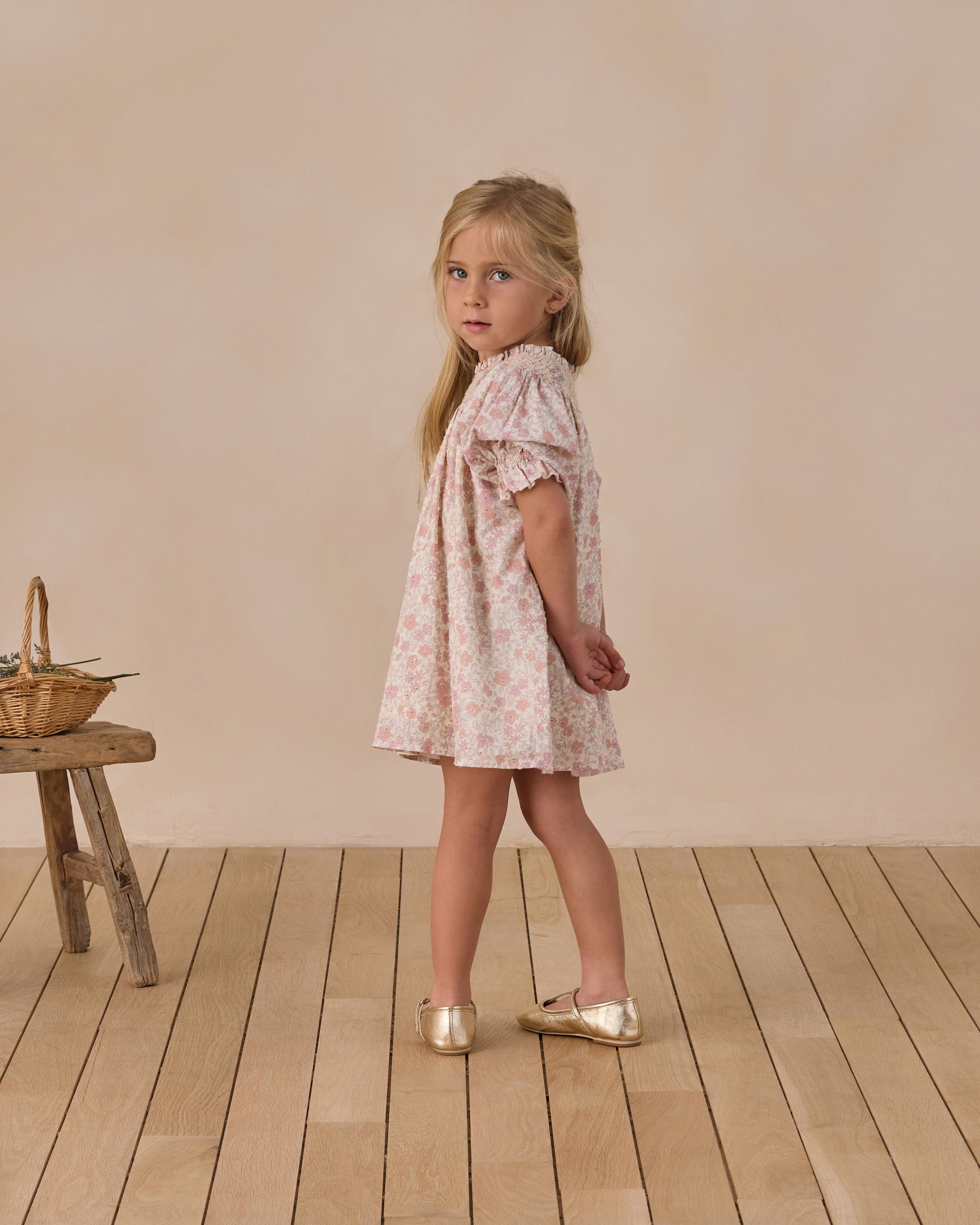 Rylee + Cru ライリーアンドクルー ベビー服 子供服 マディドレス　パステルガーデン
