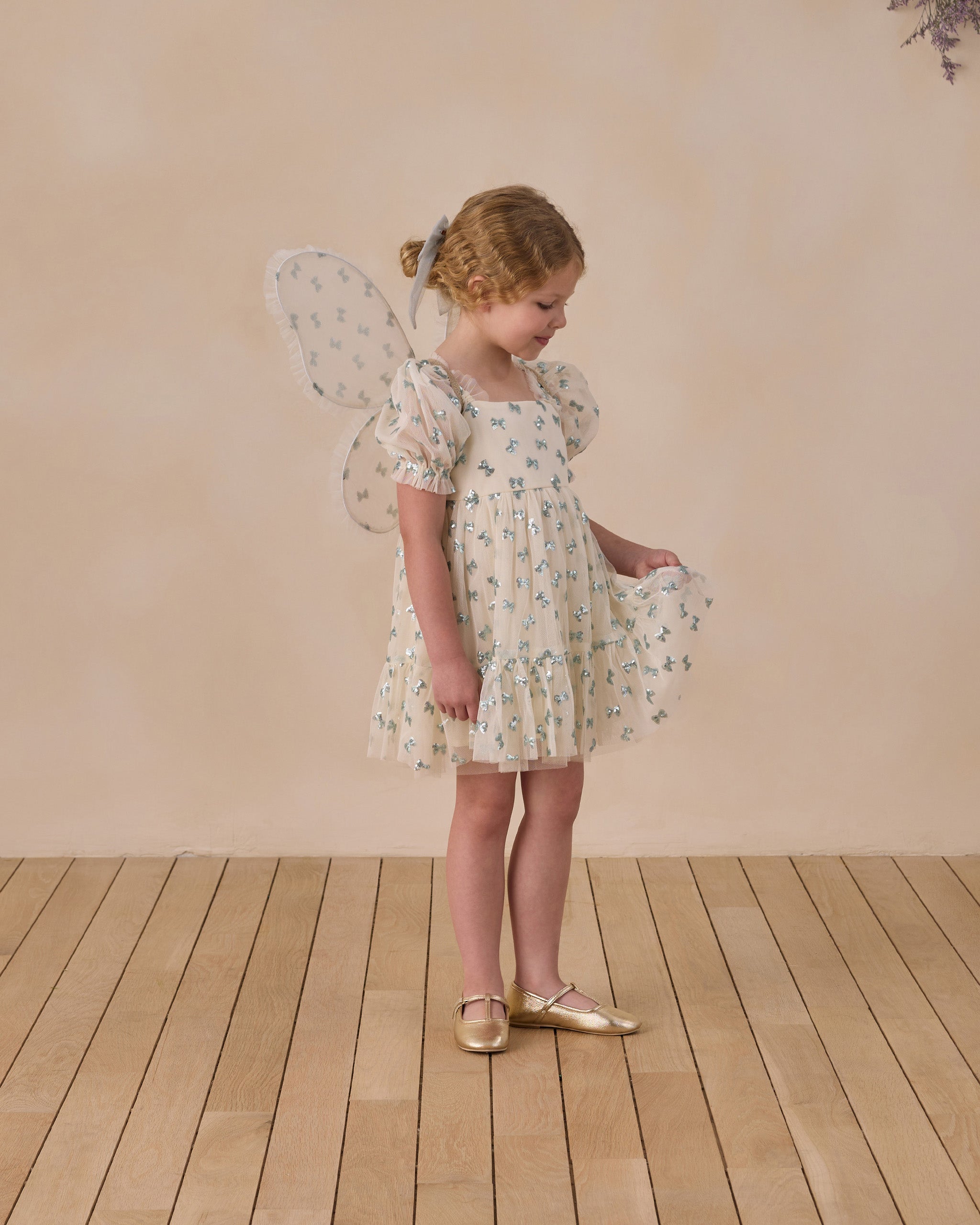 Rylee + Cru ライリーアンドクルー ベビー服 子供服 フェアリーセット　スカイスパンコールボウ