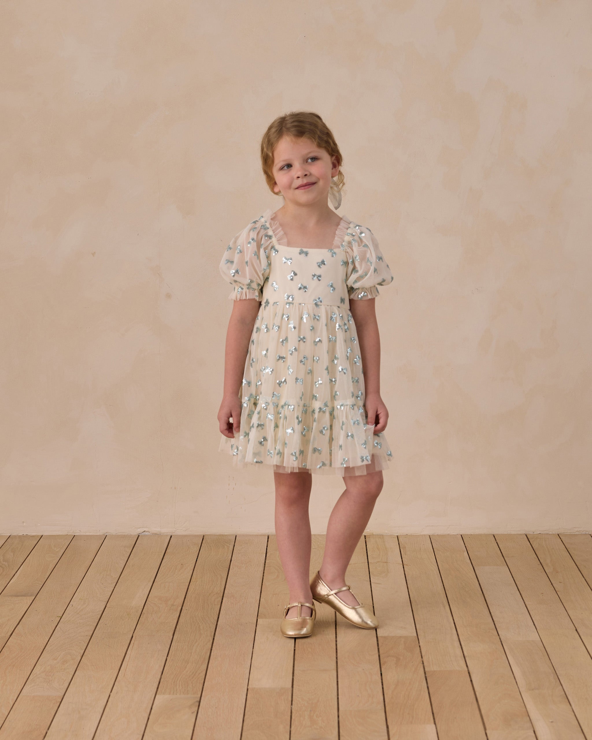 Rylee + Cru ライリーアンドクルー ベビー服 子供服 ルエラ ドレス　ボウ