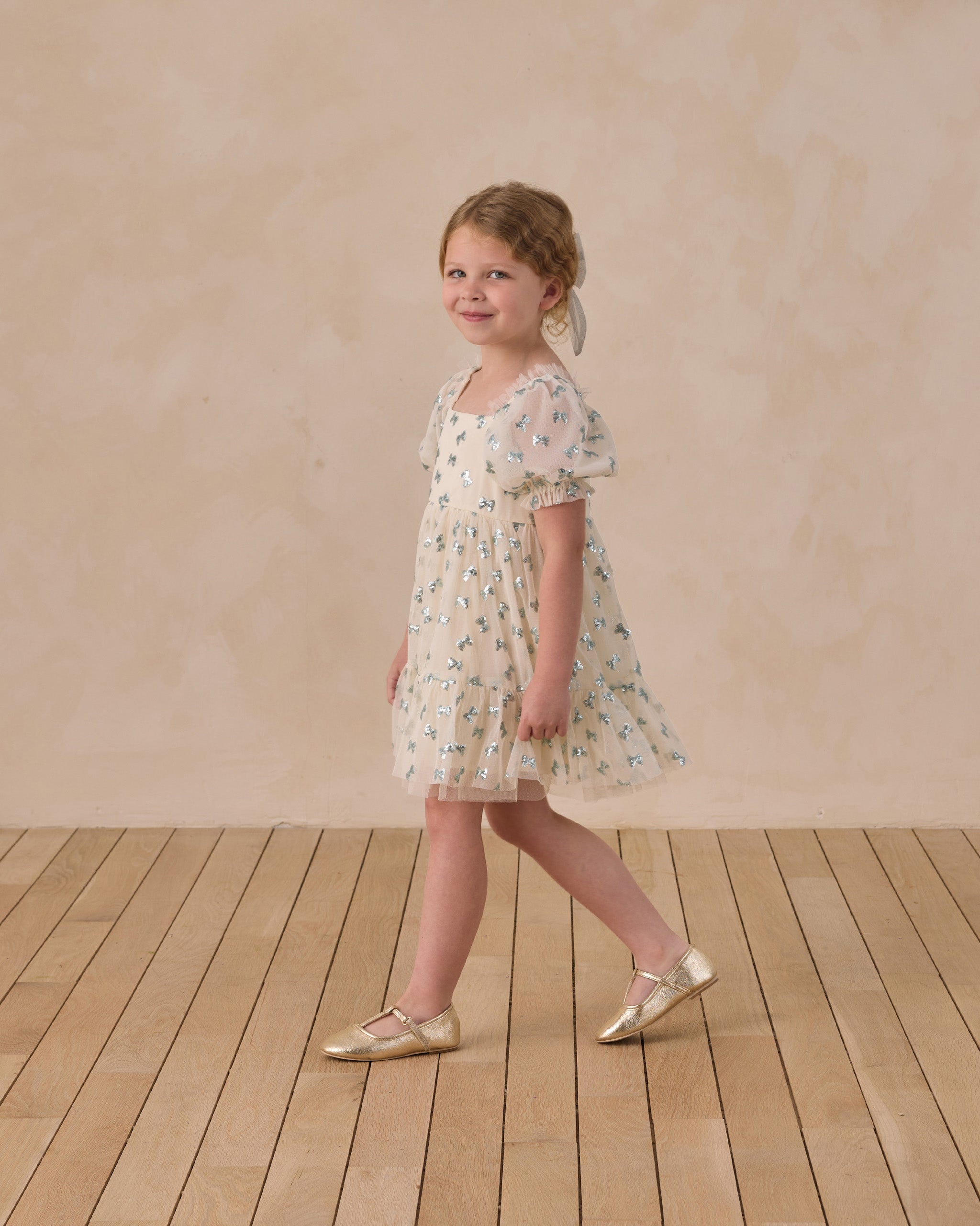 Rylee + Cru ライリーアンドクルー ベビー服 子供服 ルエラ ドレス　ボウ