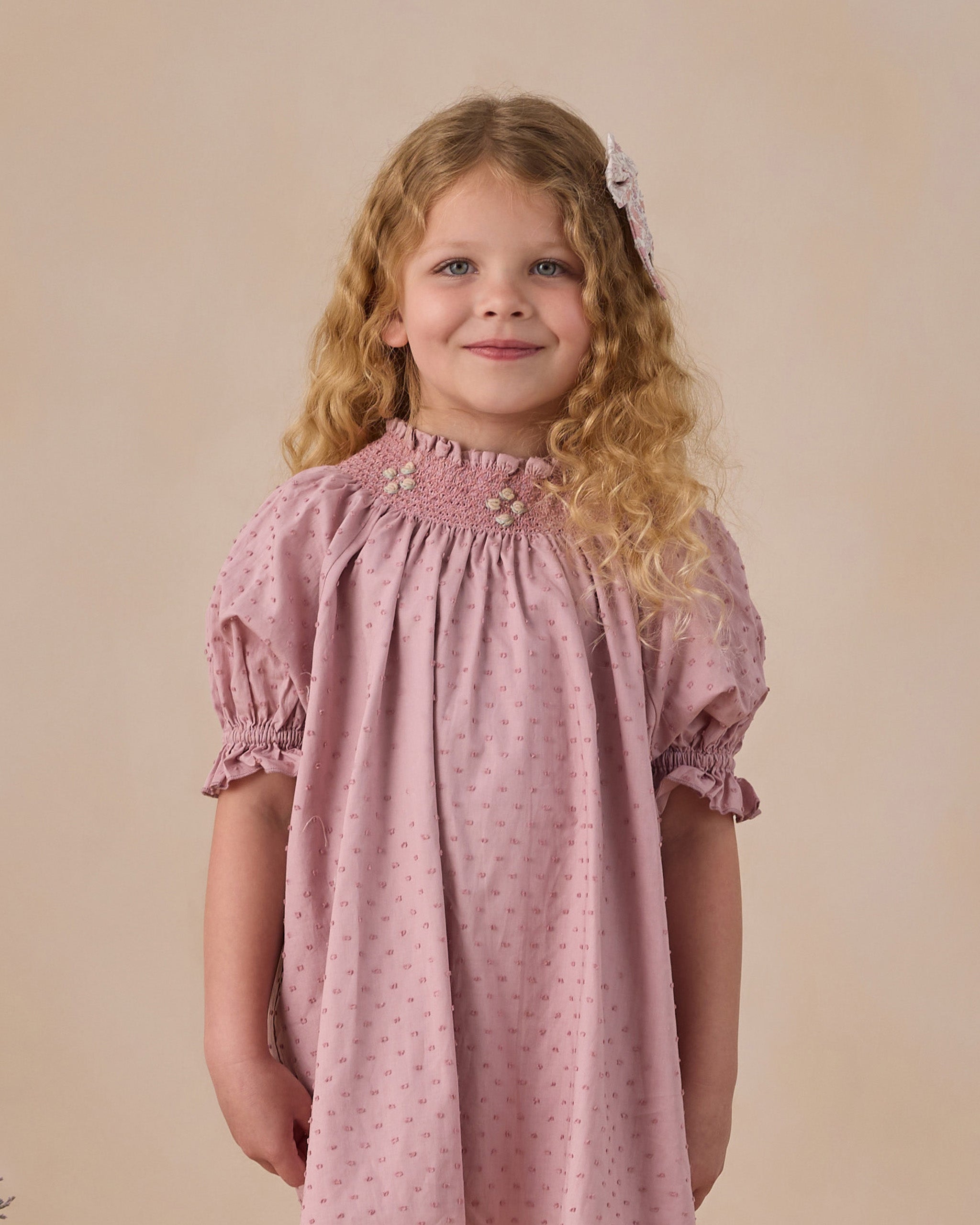 Rylee + Cru ライリーアンドクルー ベビー服 子供服 マディ ドレス　ラベンダー