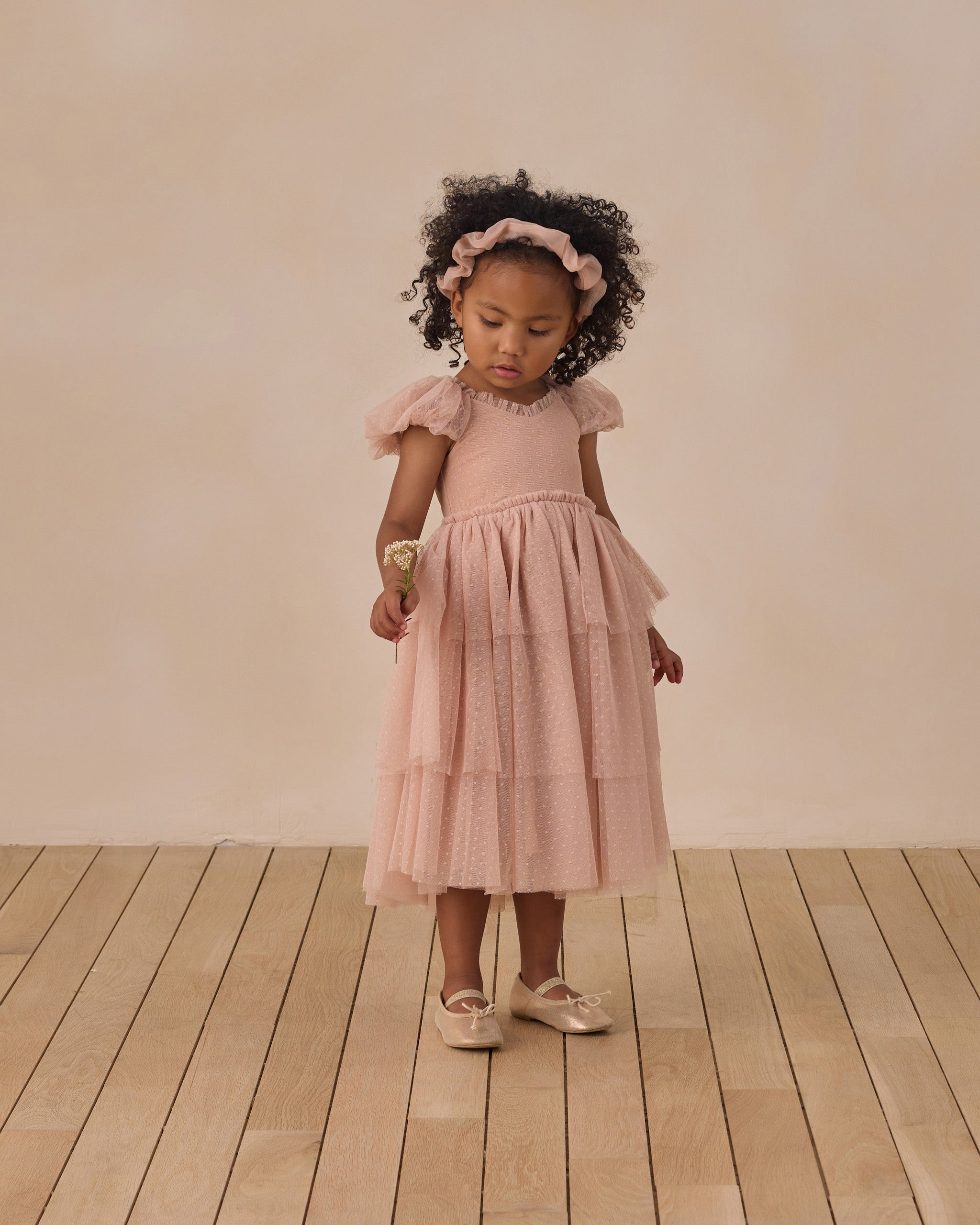 Rylee + Cru ライリーアンドクルー ベビー服 子供服 ジェマドレス　ペタル