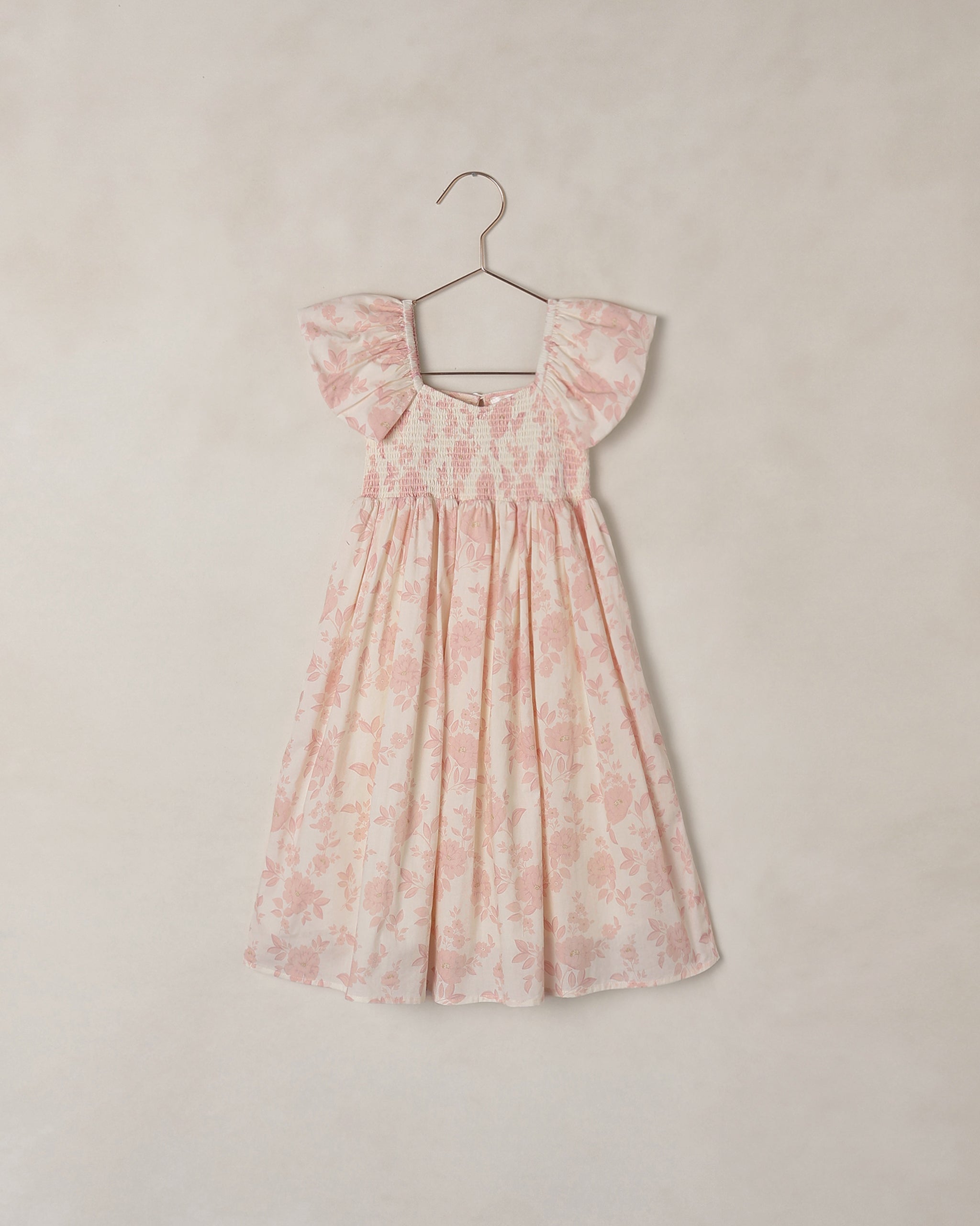 Rylee + Cru ライリーアンドクルー ベビー服 子供服 ヘーゼルドレス　ブラッシュイングリッシュローズ