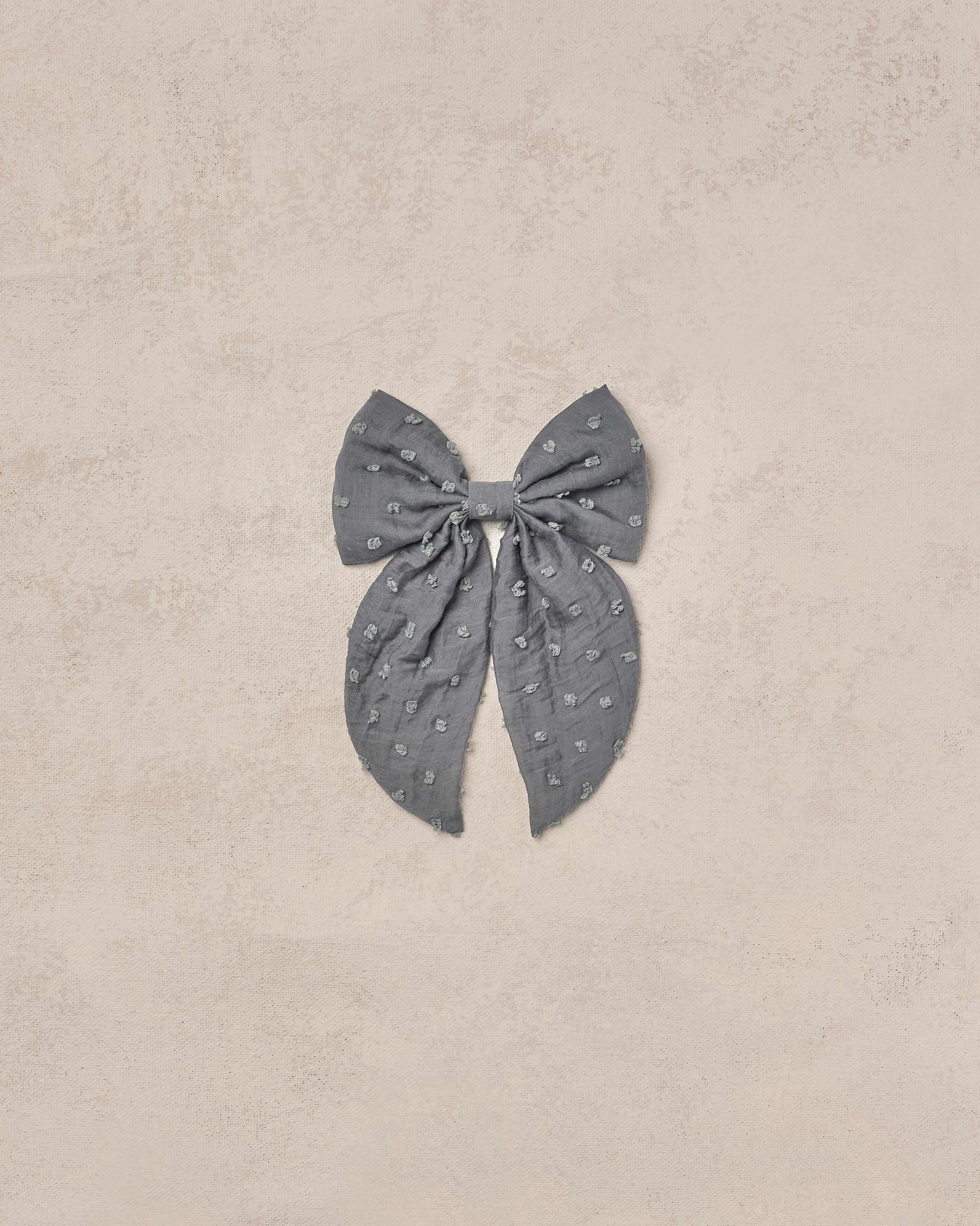 Oversized Bow || Chambray