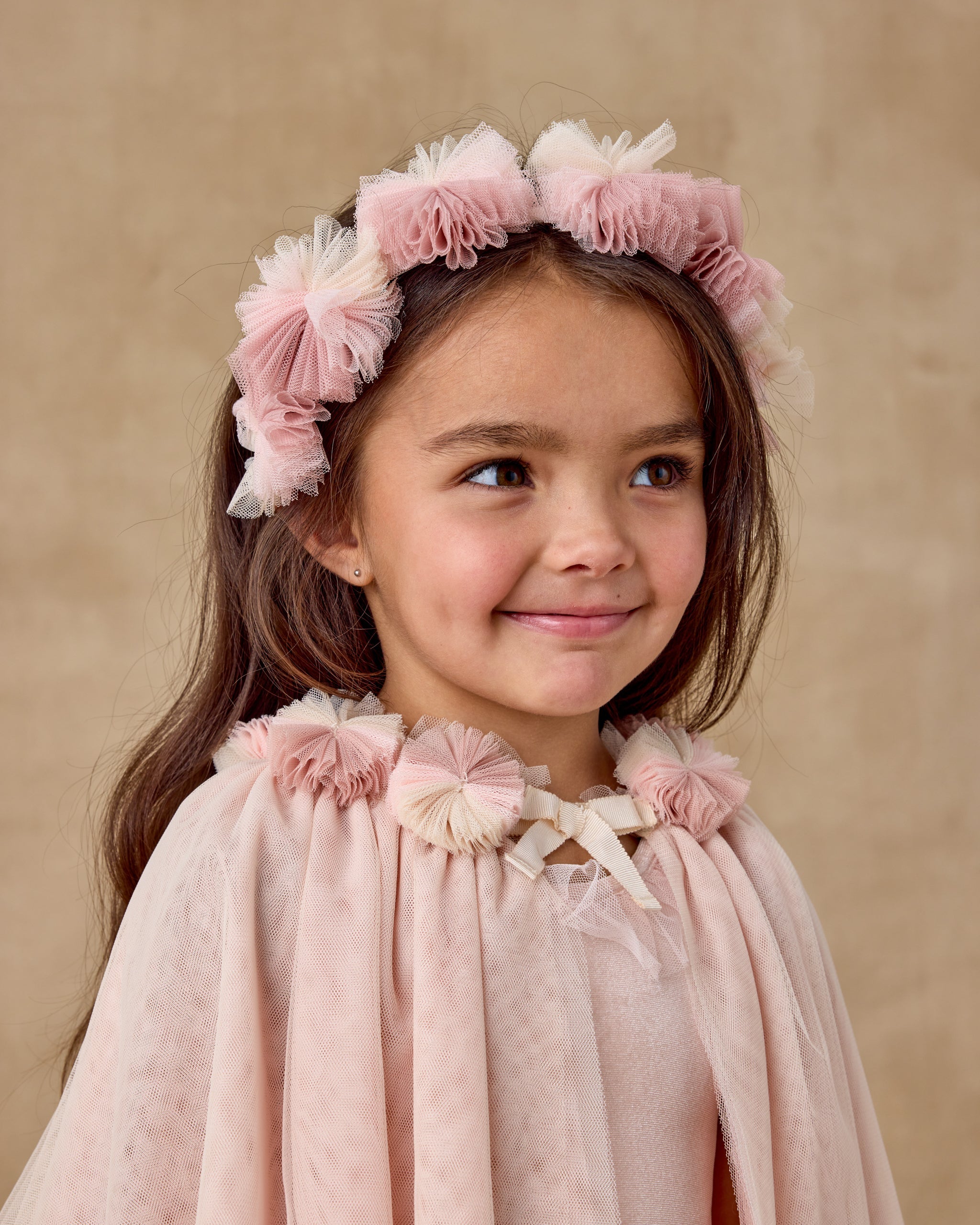 Rylee + Cru ライリーアンドクルー ベビー服 子供服  ポンポンクラウン　ワンド　ピンクオンブレ