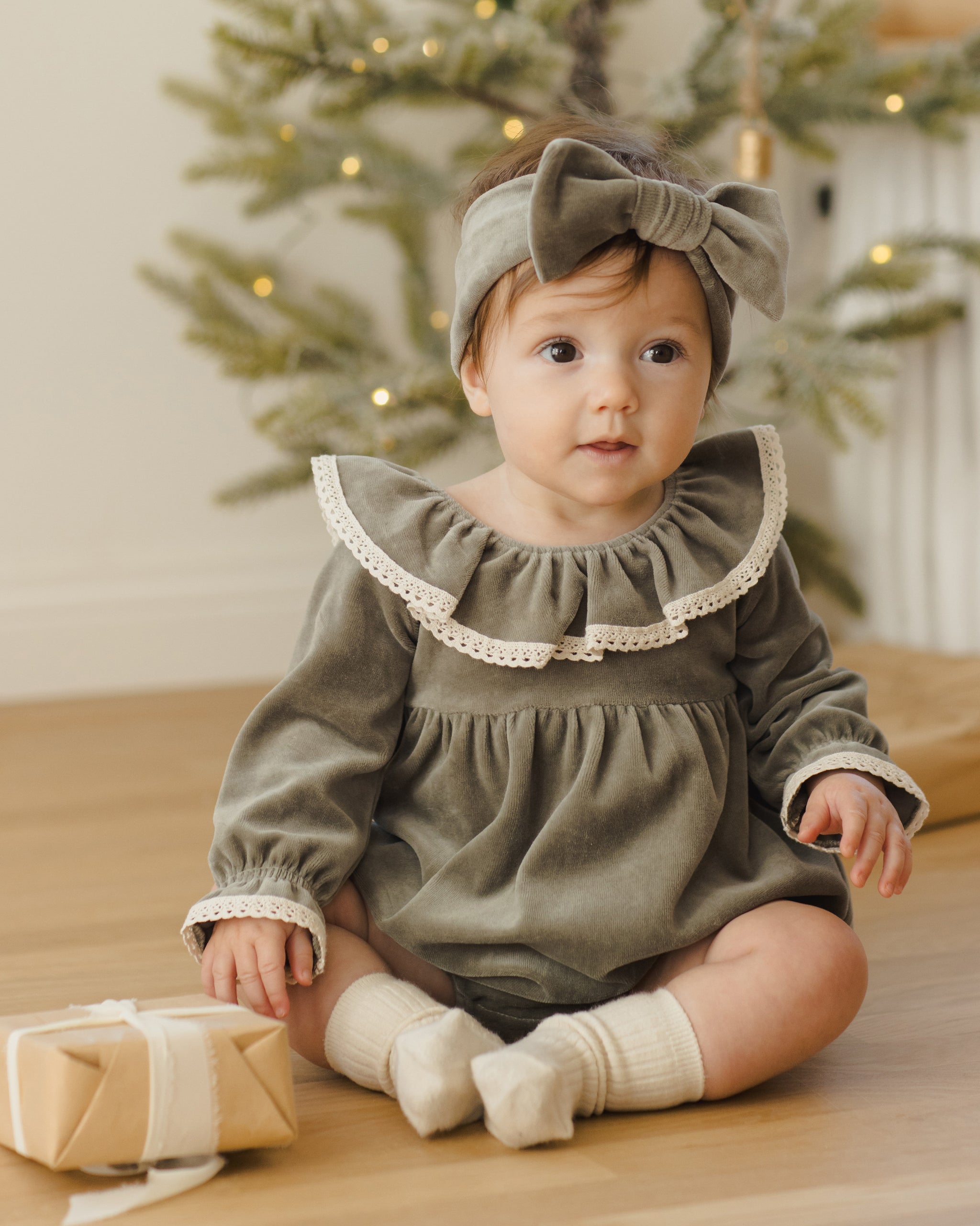 Rylee + Cru ライリーアンドクルー ベビー服 子供服  ウェンディ ロンパース　フォレスト