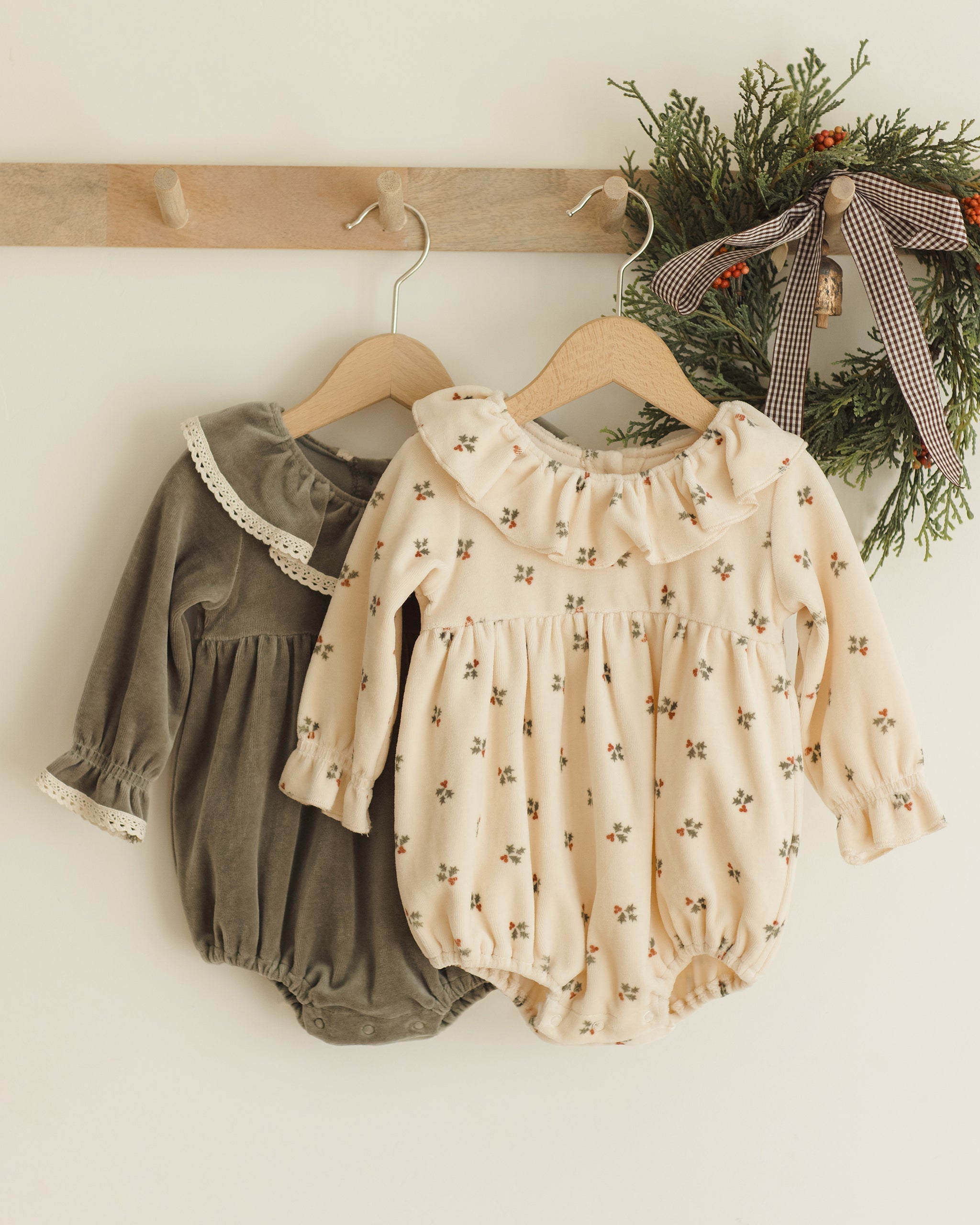 Rylee + Cru ライリーアンドクルー ベビー服 子供服  ウェンディ ロンパース　フォレスト