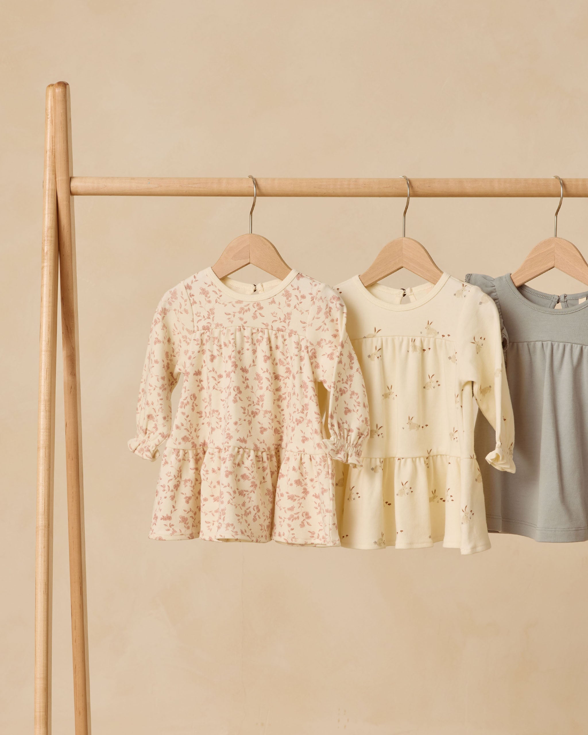 Rylee + Cru ライリーアンドクルー ベビー服 子供服  ティアードジャージードレス　フレンチガーデン