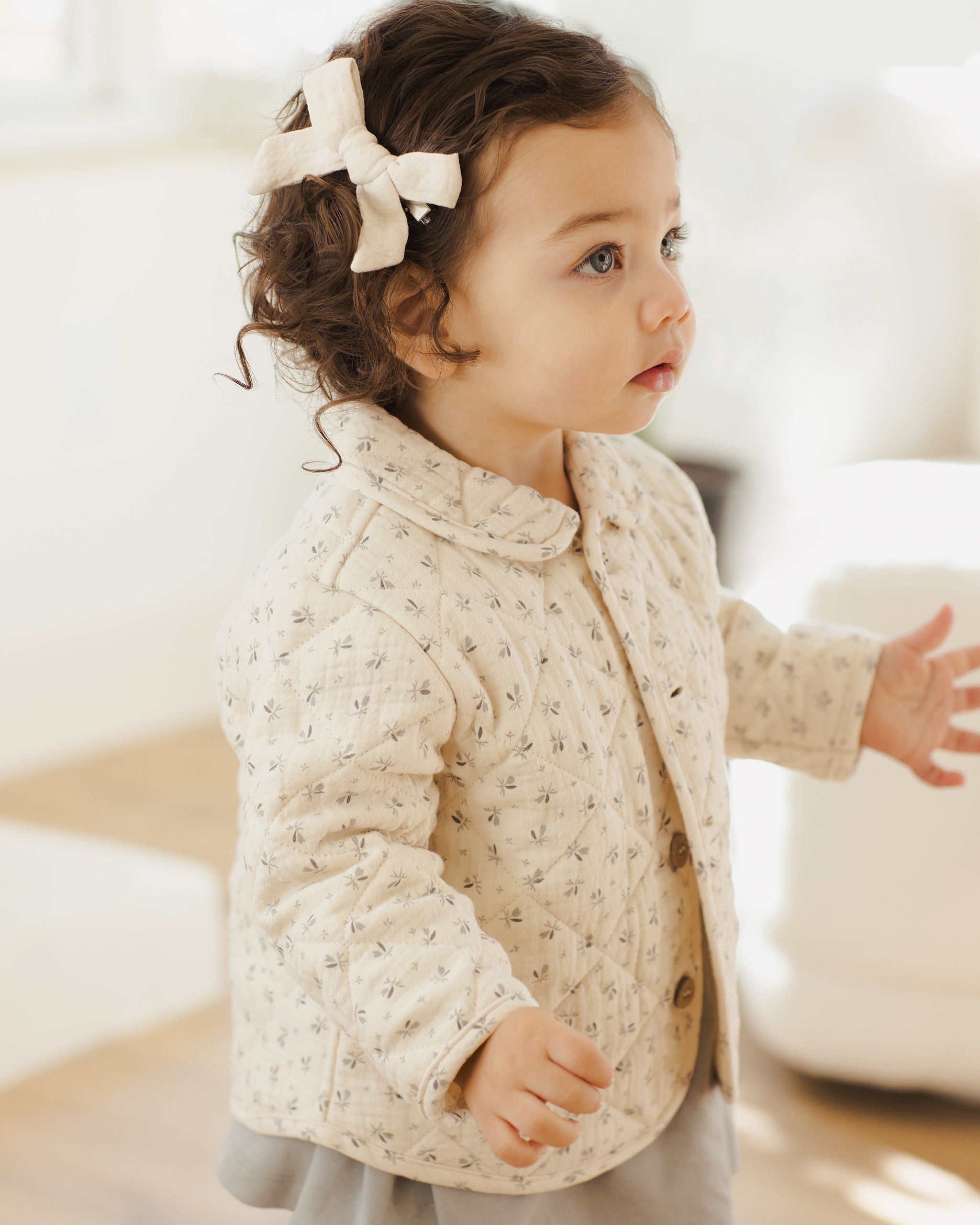 Rylee + Cru ライリーアンドクルー ベビー服 子供服  キルティングジャケット　ブルーベル