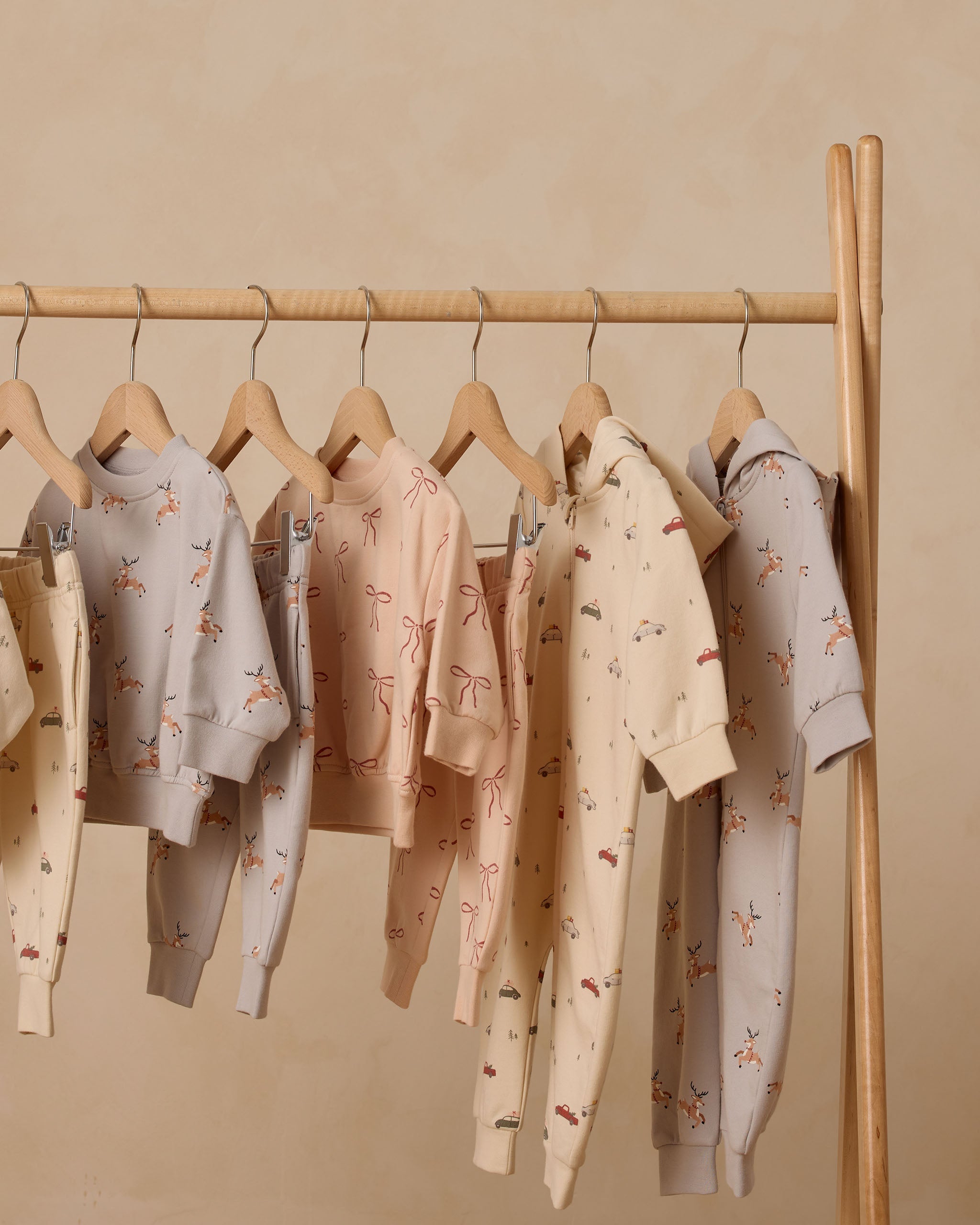 Rylee + Cru ライリーアンドクルー ベビー服 子供服  リラックスフリース スウェットパンツ　レッドボウ