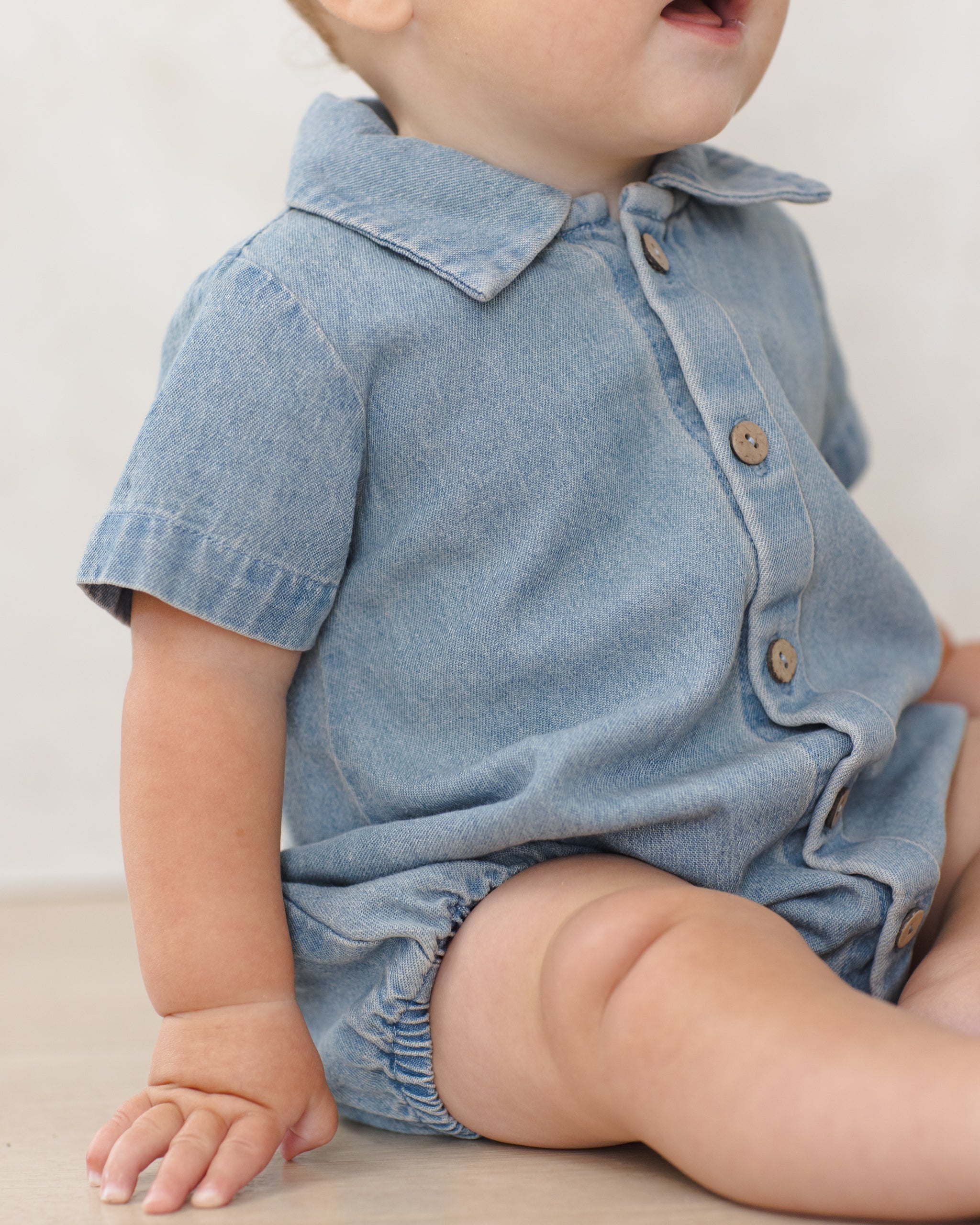 Rylee + Cru ライリーアンドクルー ベビー服 子供服 マッテオ ロンパース　シャンブレー