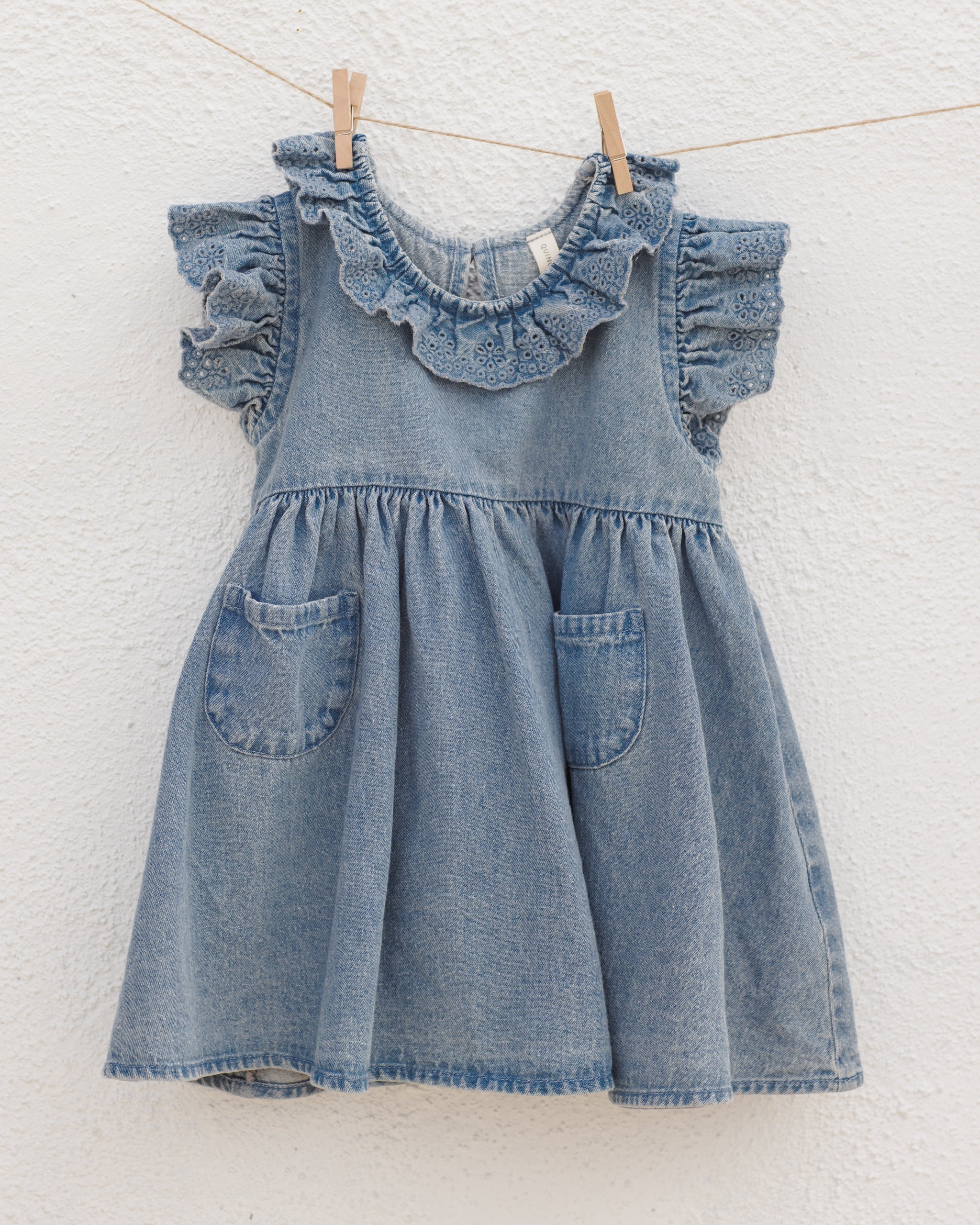 Rylee + Cru ライリーアンドクルー ベビー服 子供服 ソフィードレス　シャンブレー