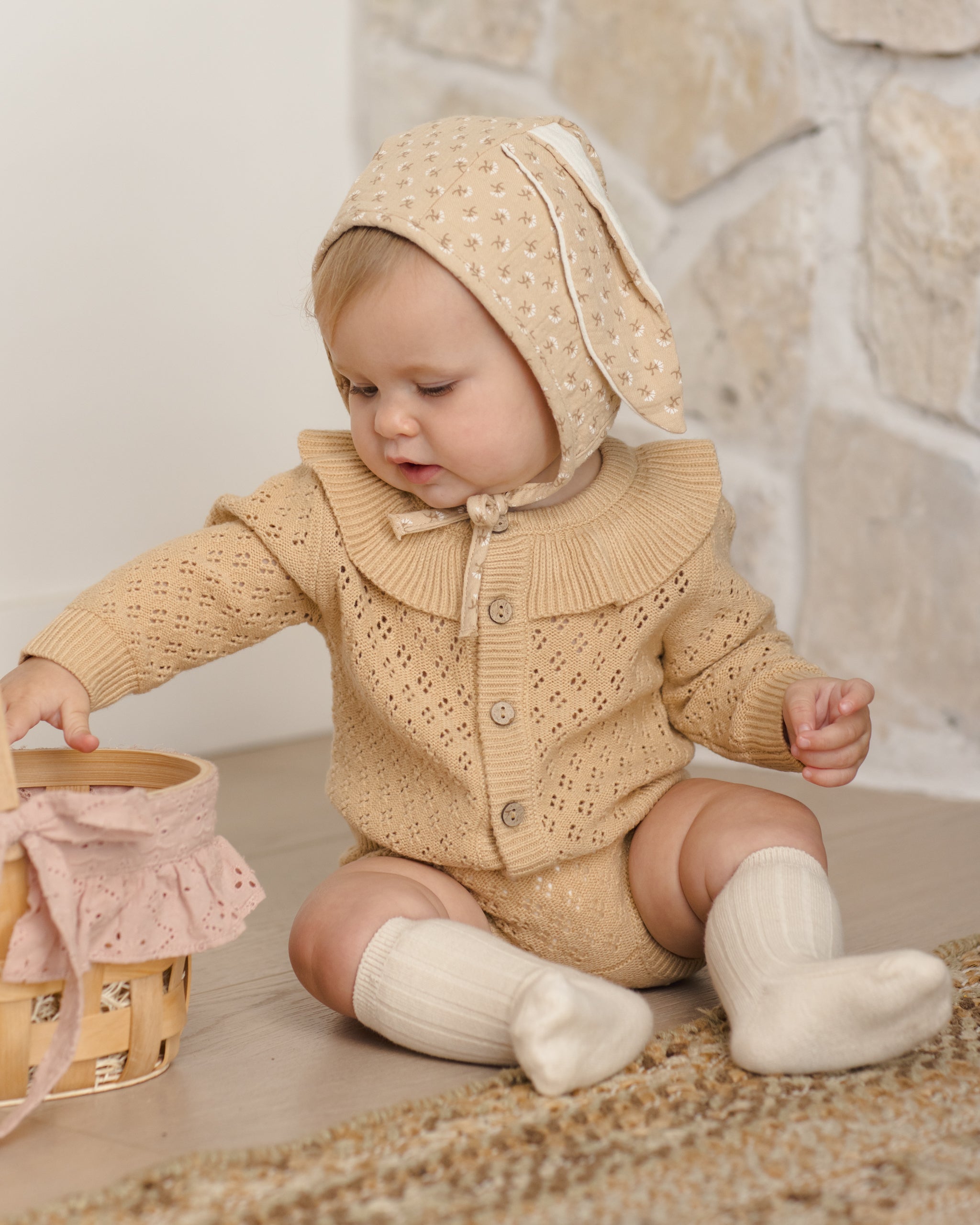 Rylee + Cru ライリーアンドクルー ベビー服 子供服 ソックスセット　ナチュラル、セージ