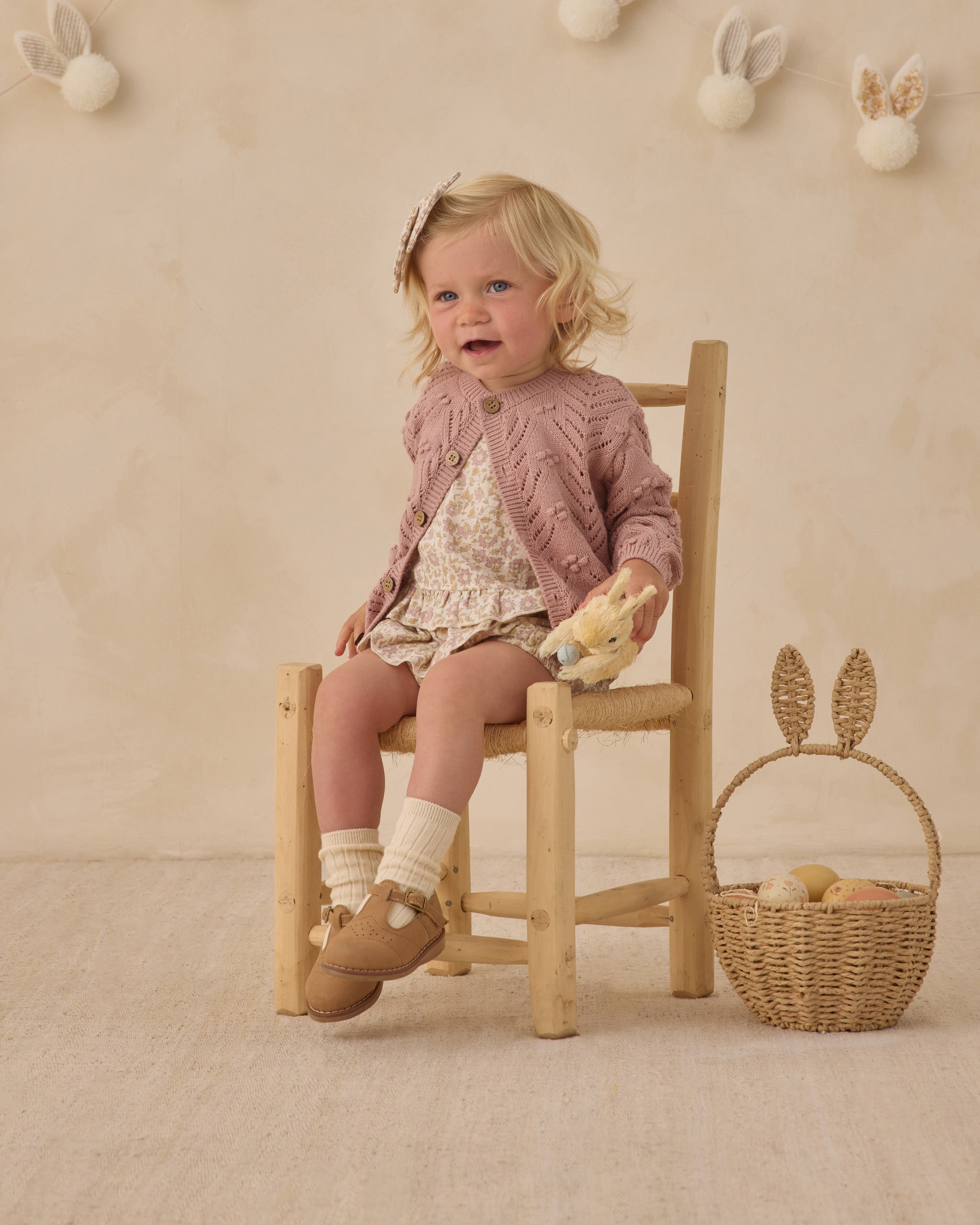 Rylee + Cru ライリーアンドクルー ベビー服 子供服 ラッフルチューリップトップ + ブルマーセット　ダリア