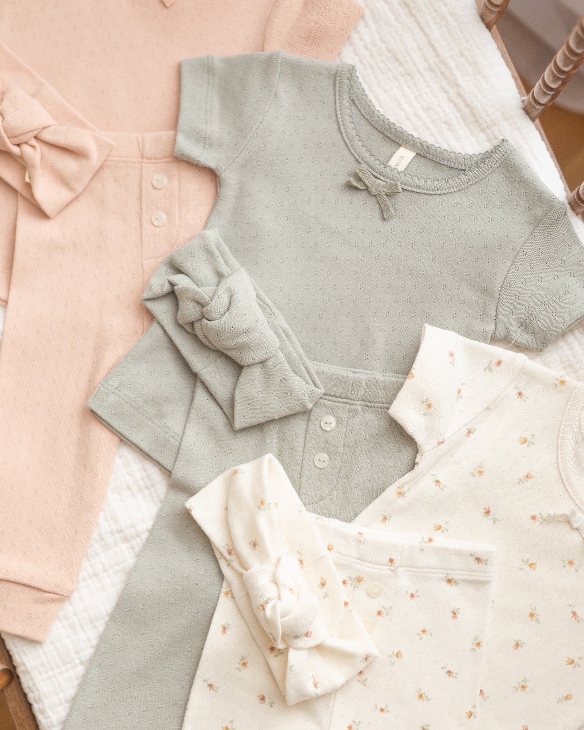 Rylee + Cru ライリーアンドクルー ベビー服 子供服 ポインテールノットヘッドバンド　メロン
