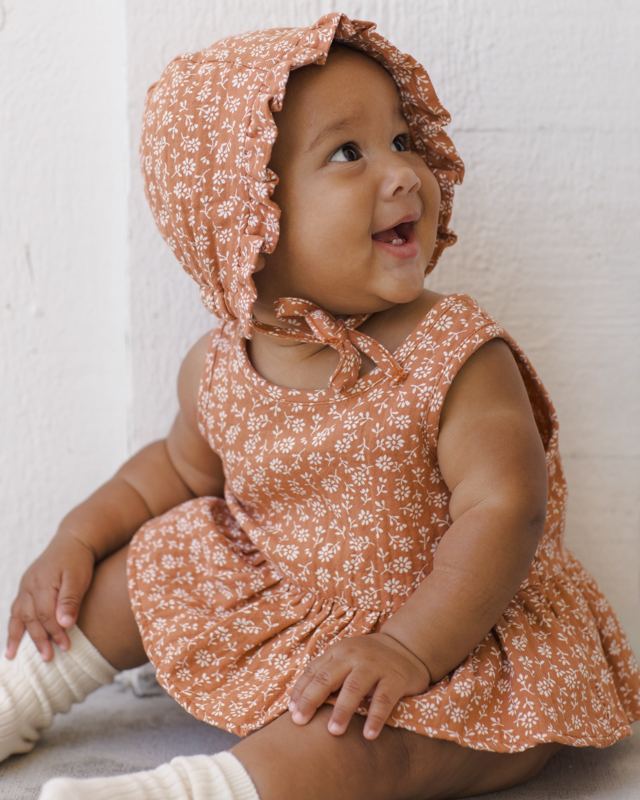 Rylee + Cru ライリーアンドクルー ベビー服 子供服 スリーブレスペプラムセット　ポピーフローラル