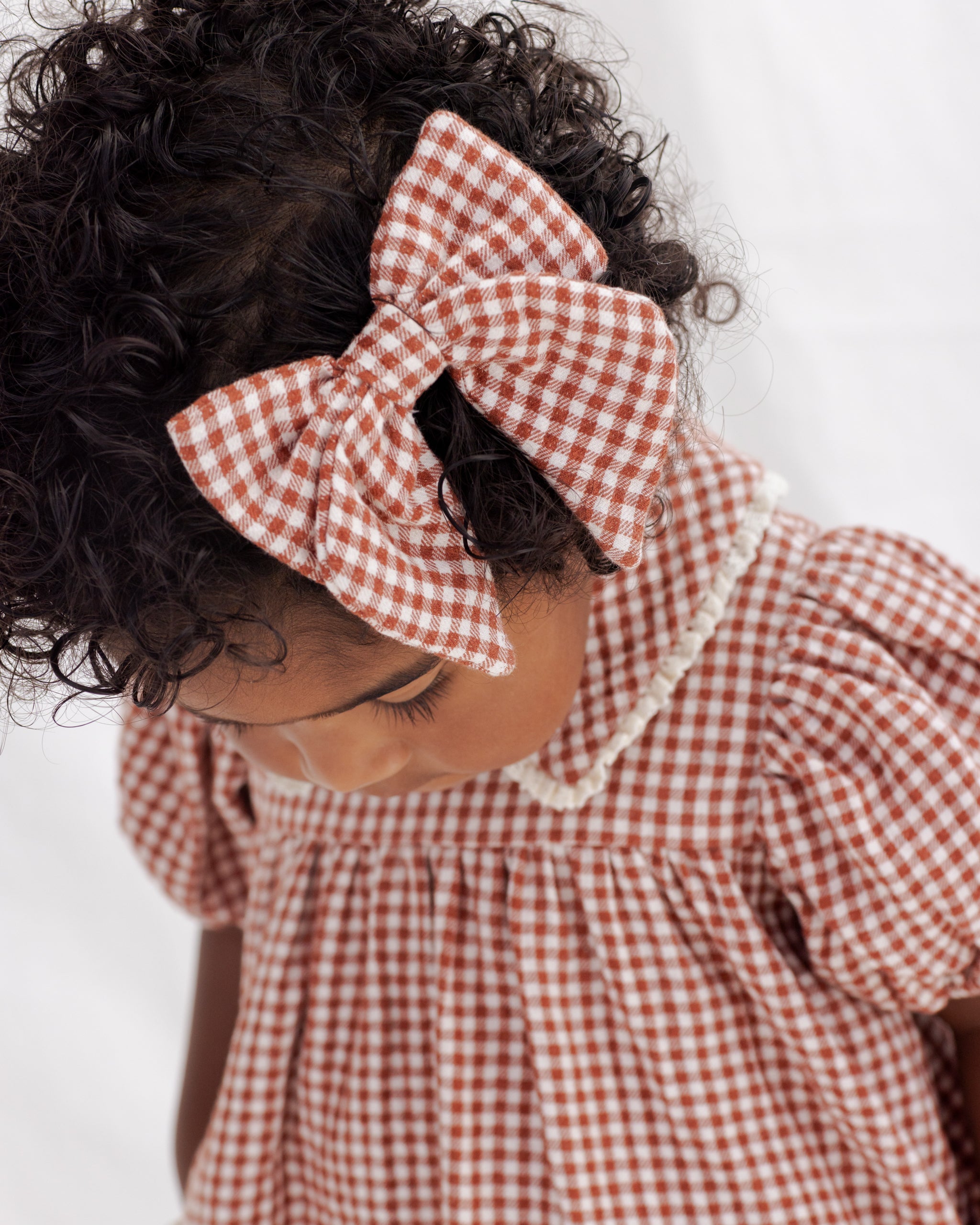 Rylee + Cru ライリーアンドクルー ベビー服 子供服　リボン　レッドギンガム