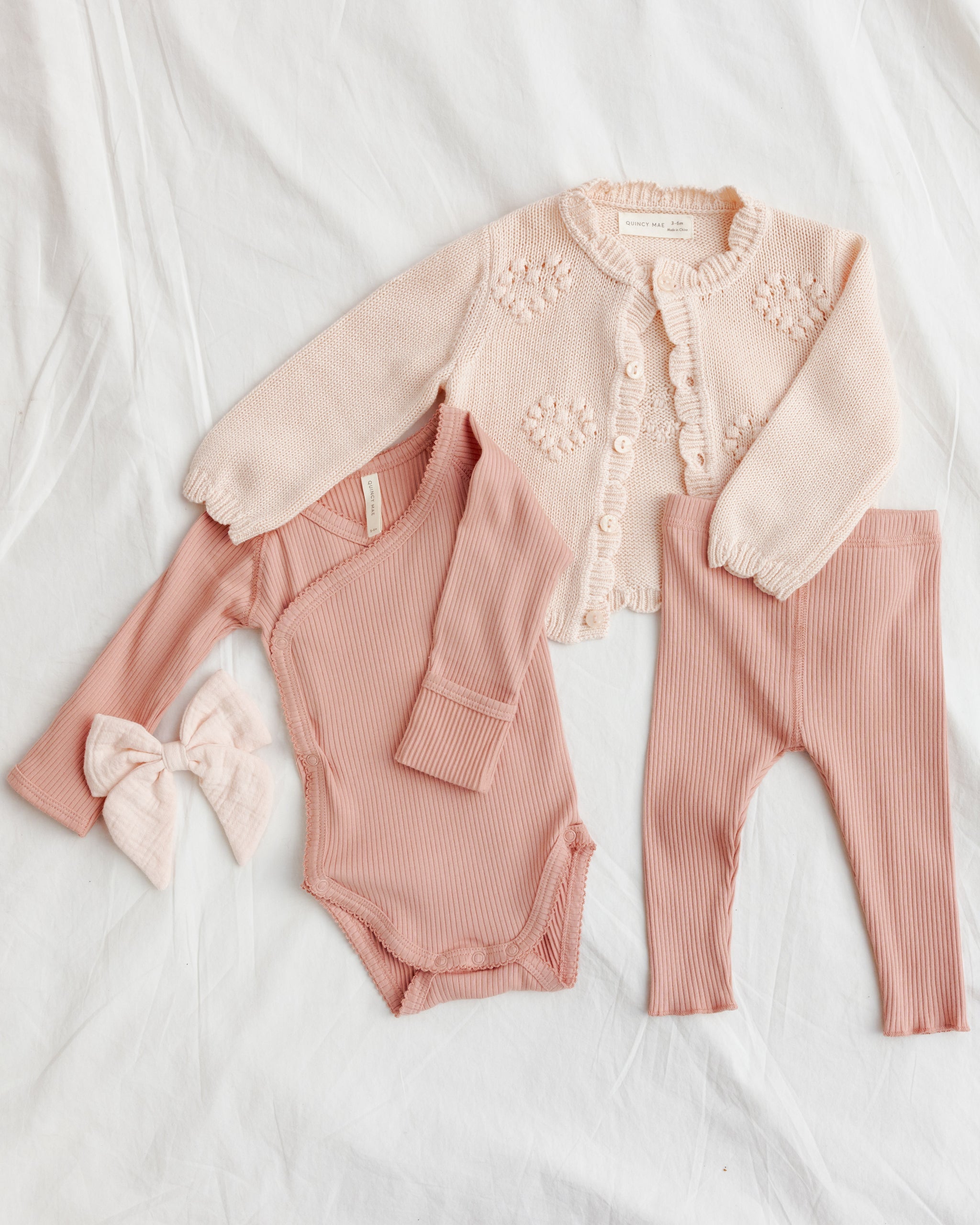 Rylee + Cru ライリーアンドクルー ベビー服 子供服　ニットカーディガン　ペタル