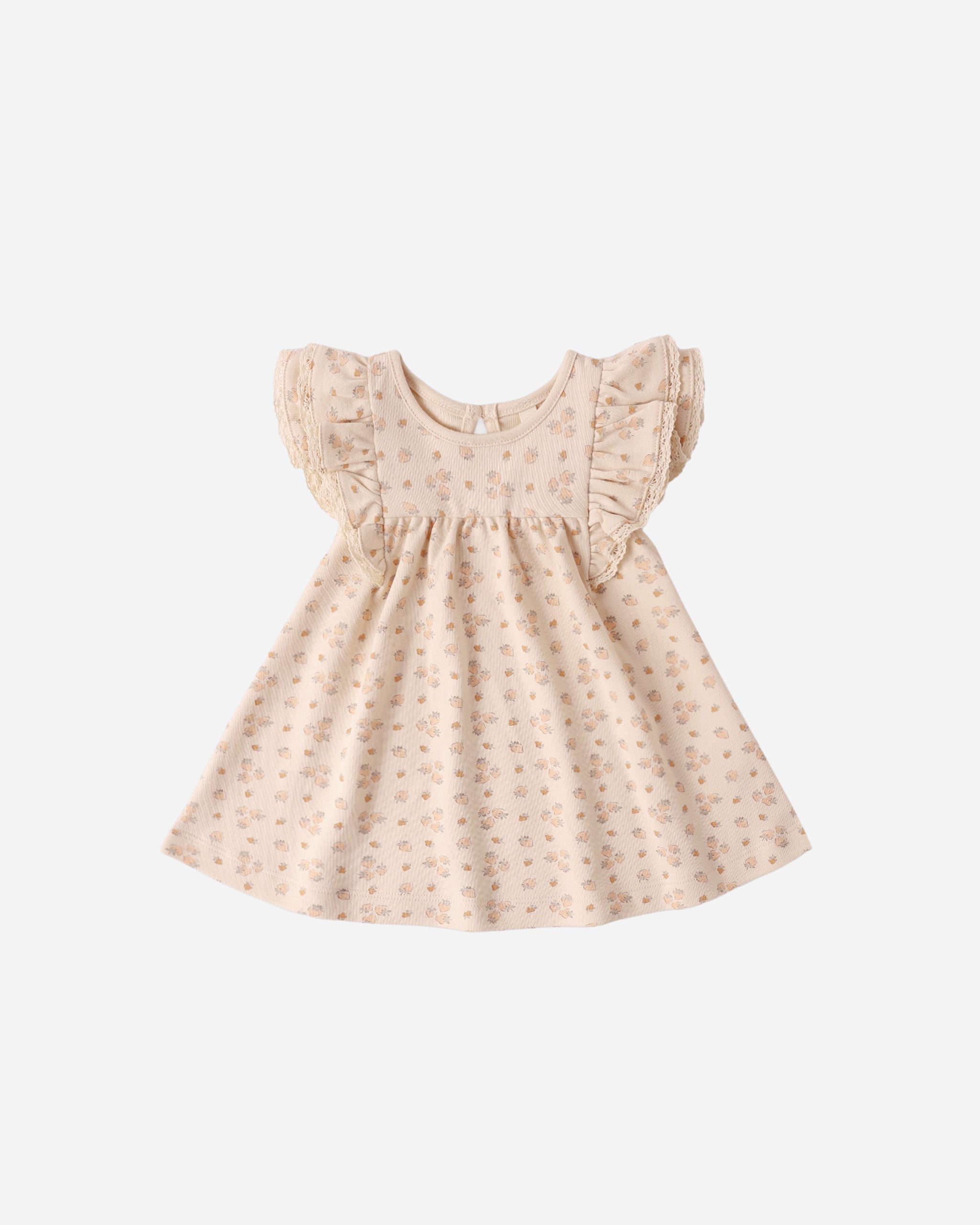 Rylee + Cru ライリーアンドクルー ベビー服 子供服 フラッタードレス　イチゴ