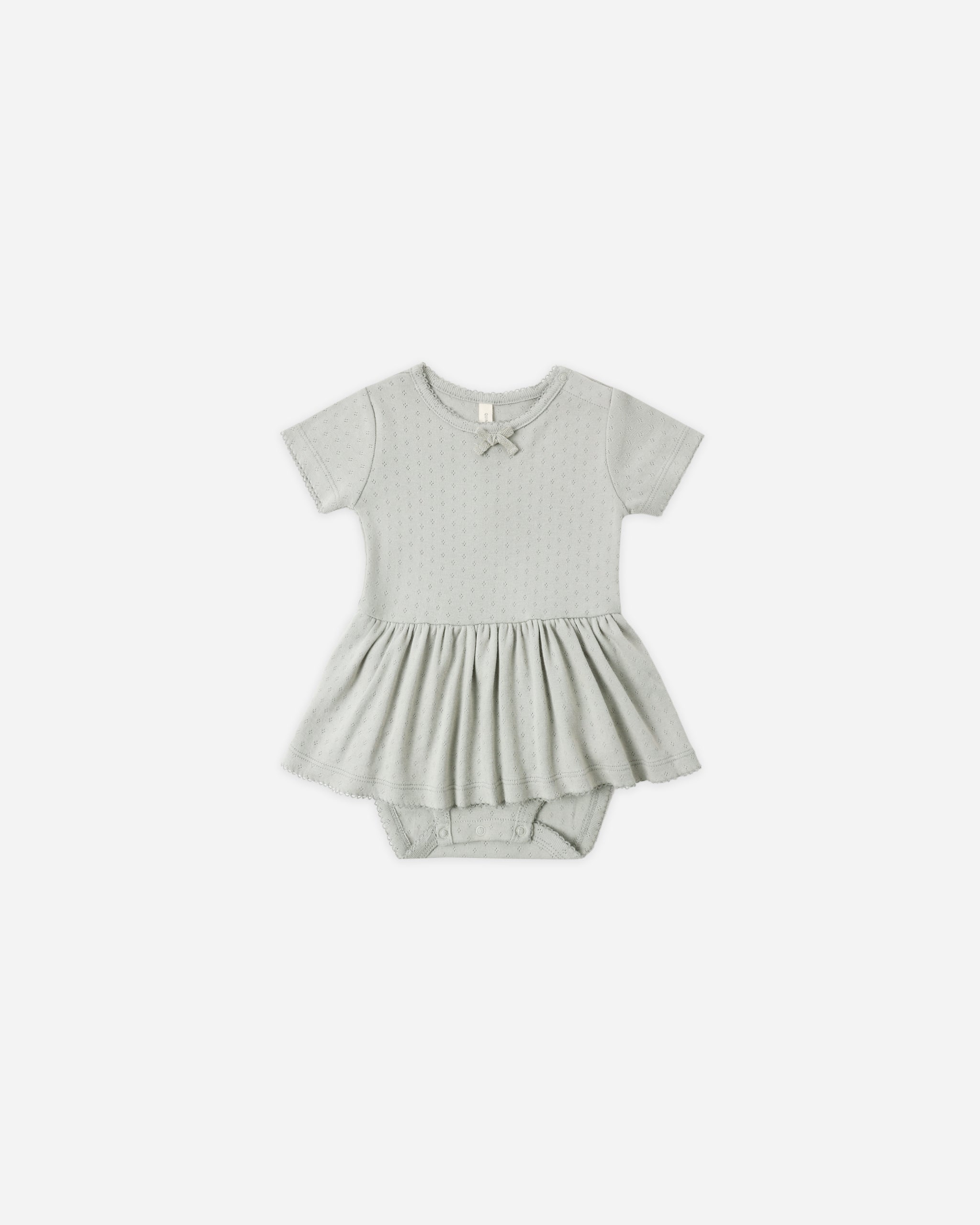 Rylee + Cru ライリーアンドクルー ベビー服 子供服 ポインテールスカートボディスーツ　セージ