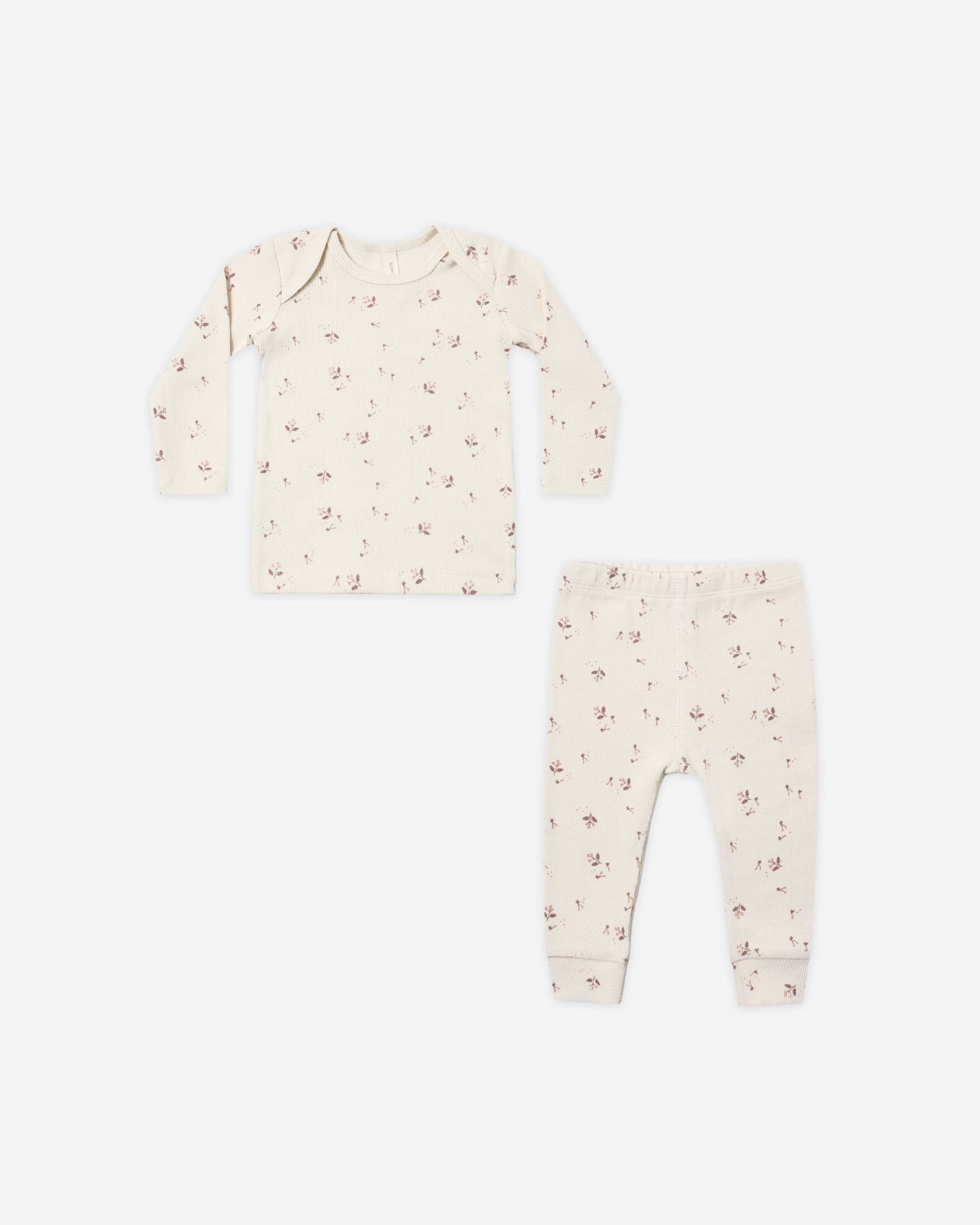 リブTシャツ＋レギンスセット フォールディッツィ