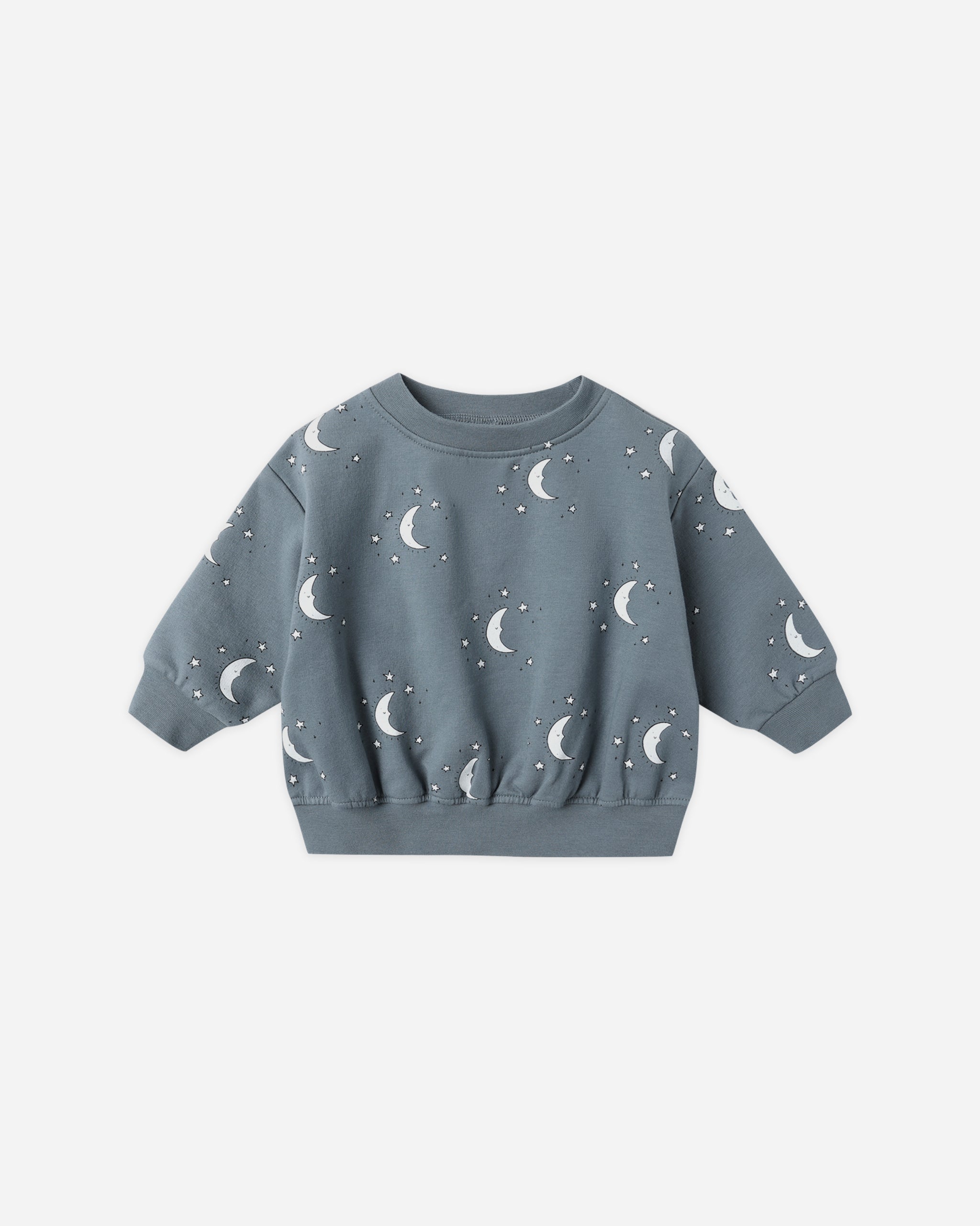 Rylee + Cru ライリーアンドクルー ベビー服 子供服  リラックスフリース スウェットシャツ　シルバームーン
