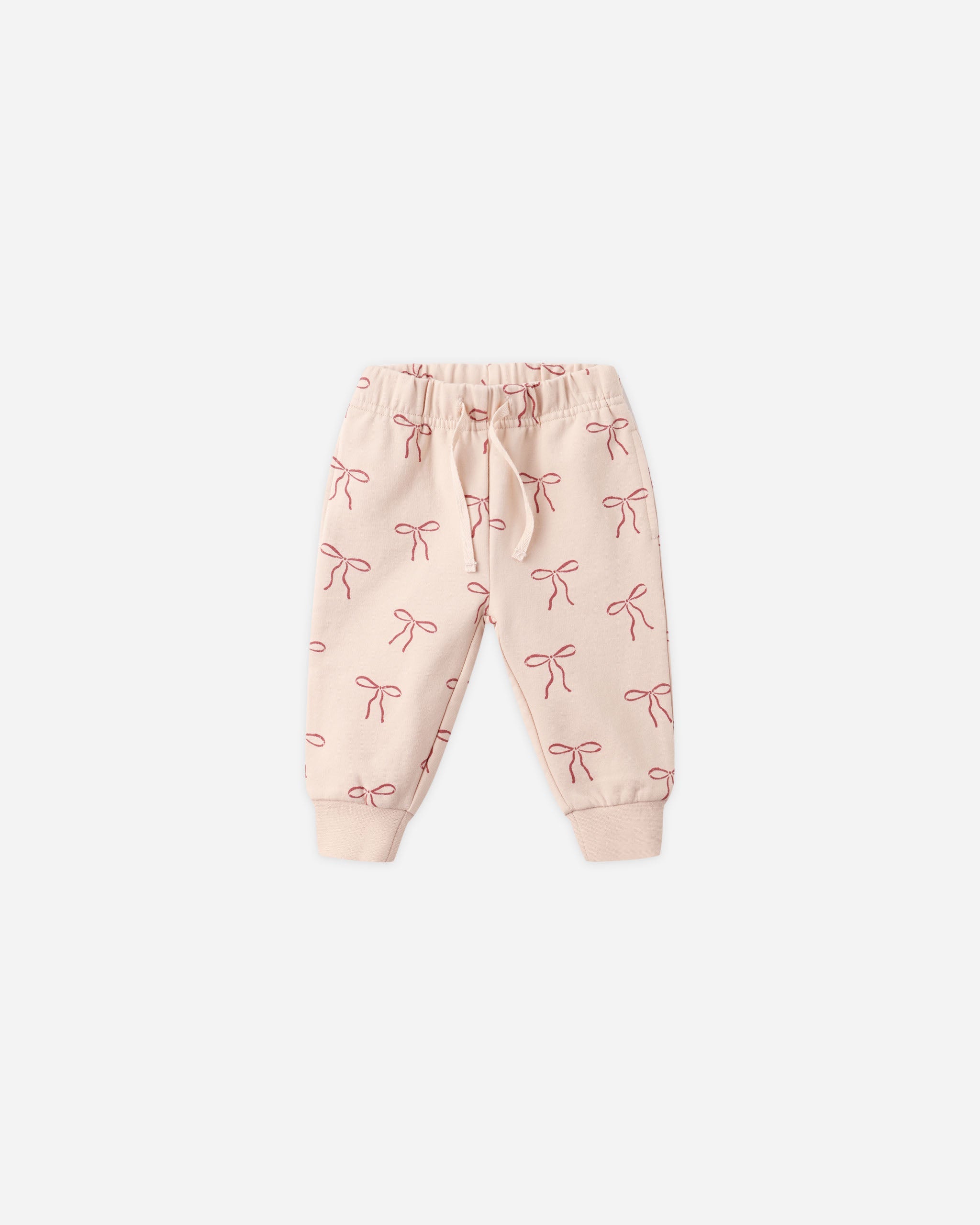 Rylee + Cru ライリーアンドクルー ベビー服 子供服  リラックスフリース スウェットパンツ　レッドボウ