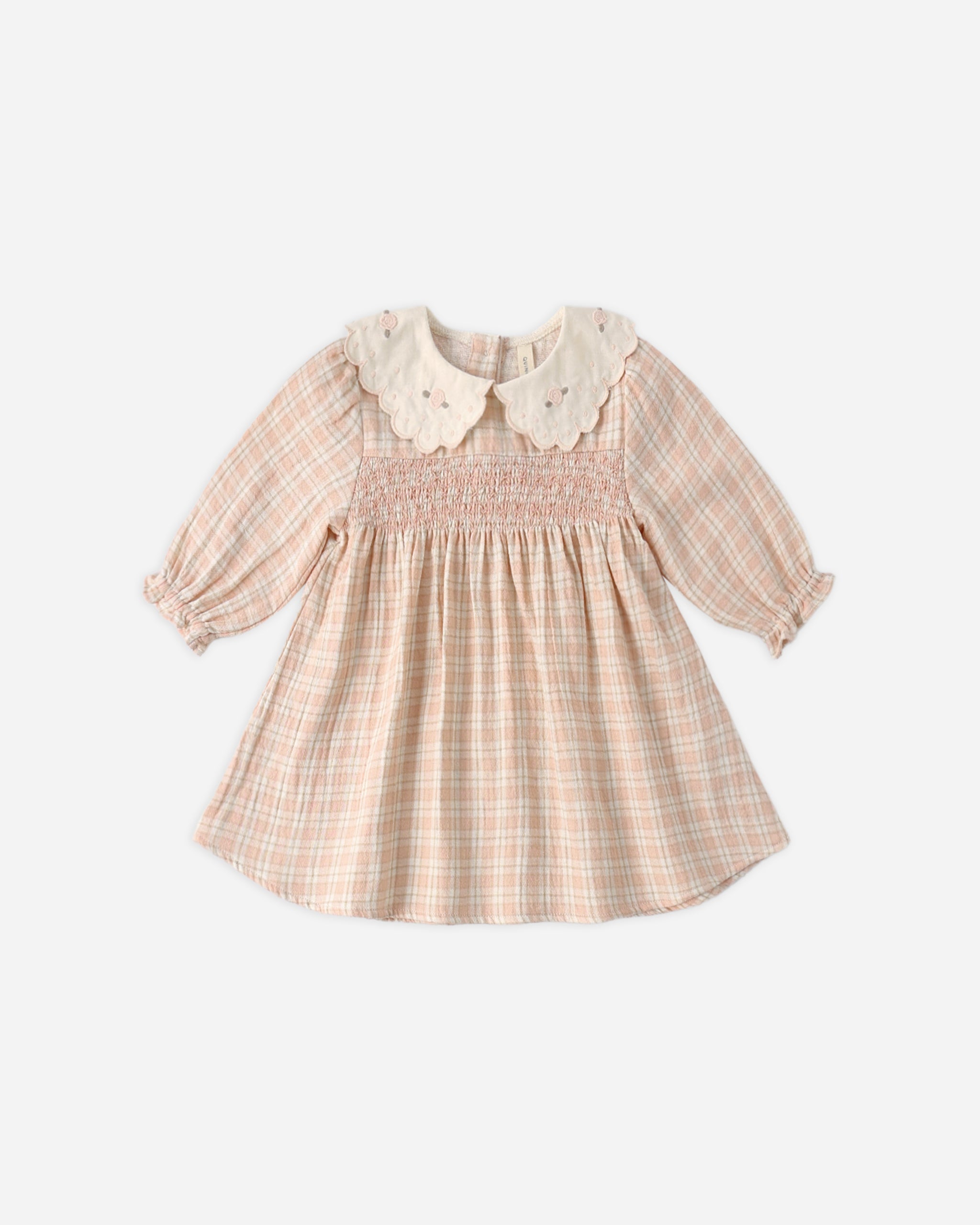 Rylee + Cru ライリーアンドクルー ベビー服 子供服 キャリードレス　ピンクチェック