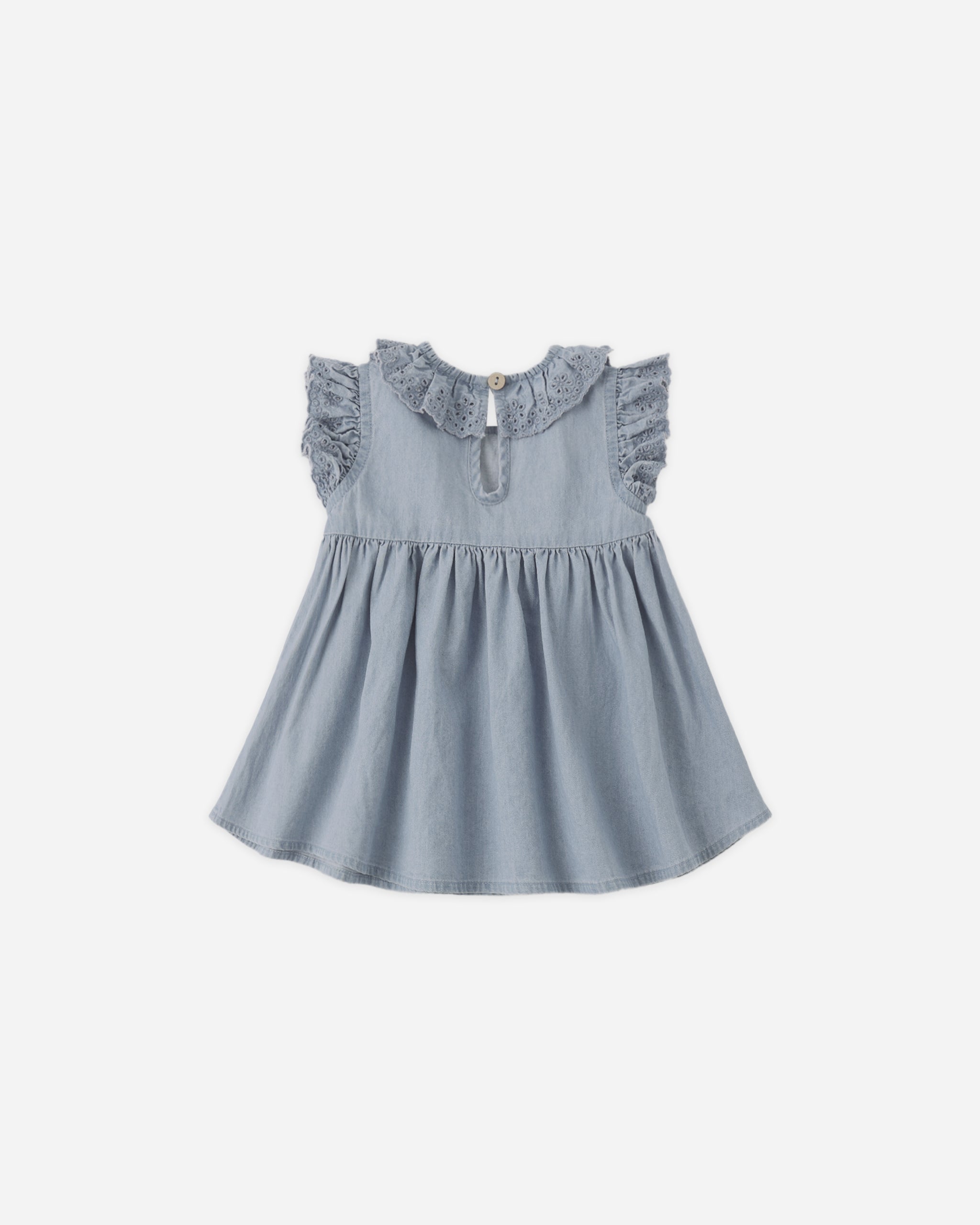 Rylee + Cru ライリーアンドクルー ベビー服 子供服 ソフィードレス　シャンブレー