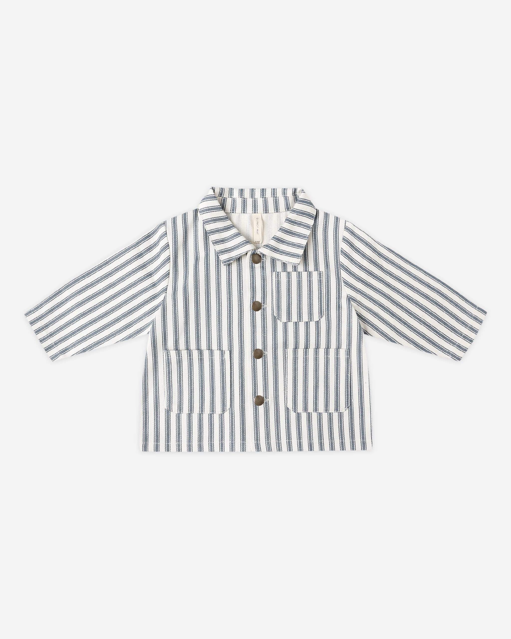 Rylee + Cru ライリーアンドクルー ベビー服 子供服  ユーティリティジャケット　オーシャンピンストライプ