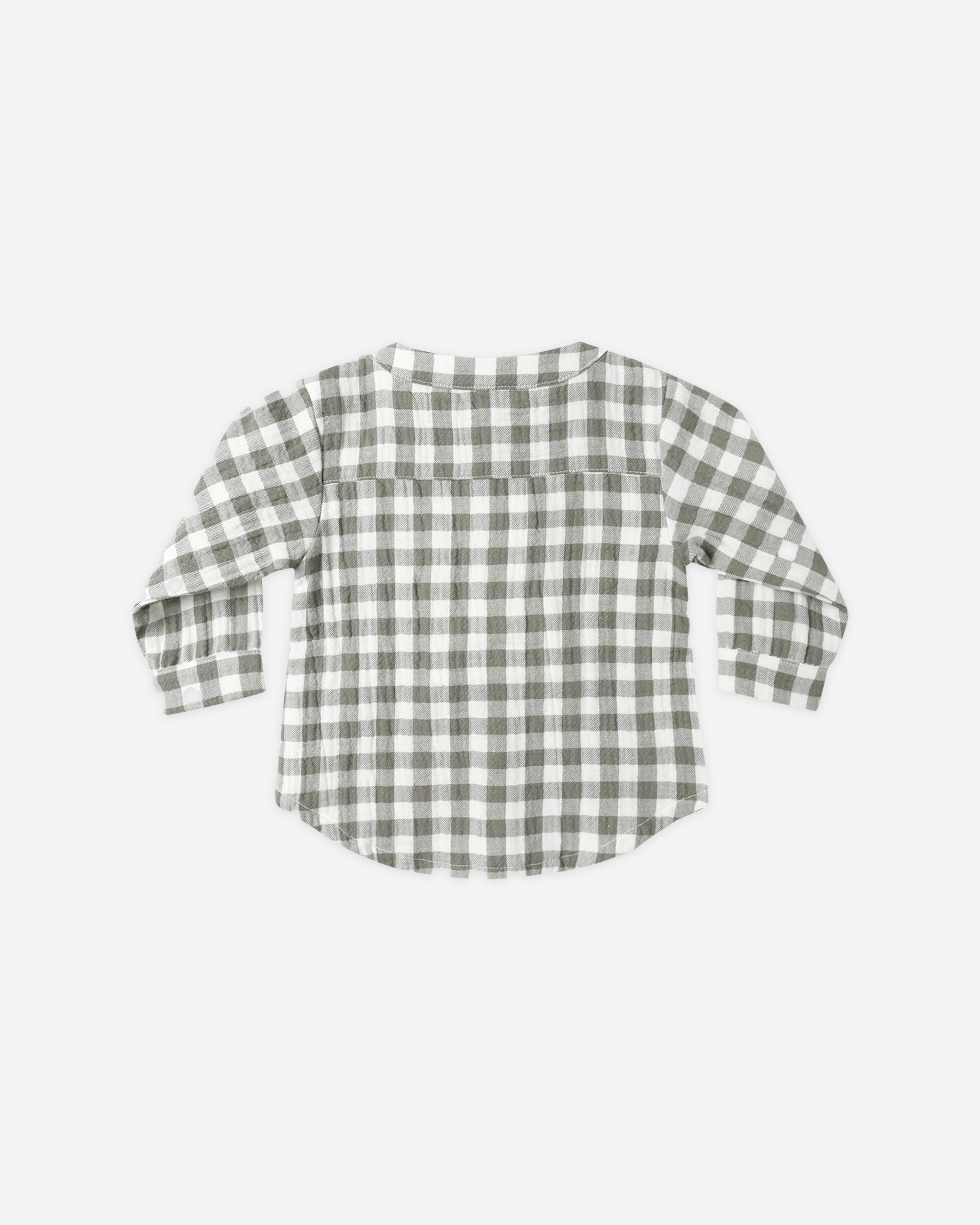 Rylee + Cru ライリーアンドクルー ベビー服 子供服  ミロシャツ　フォレストチェック