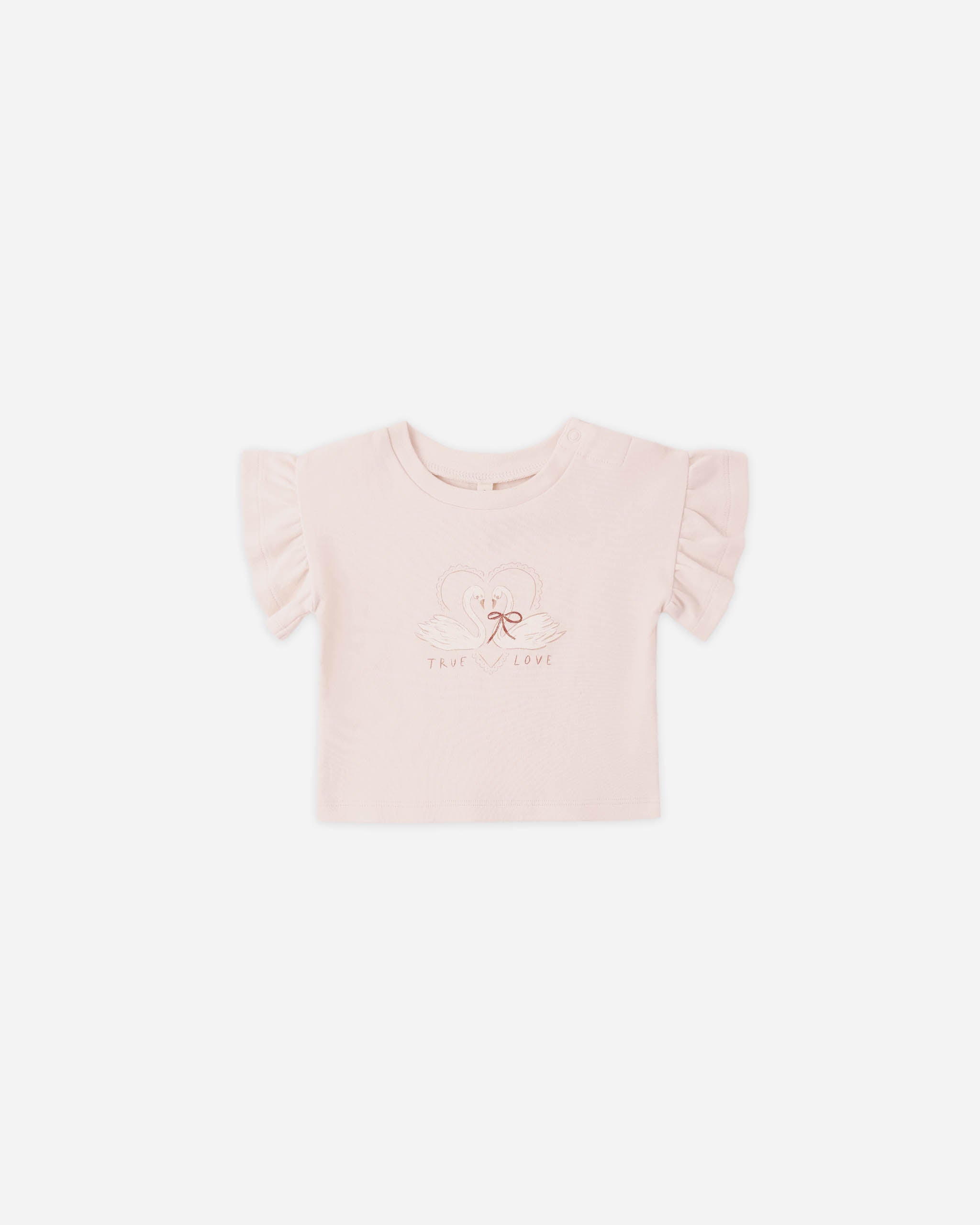 Rylee + Cru ライリーアンドクルー ベビー服 子供服　フラッターTシャツ　スワン