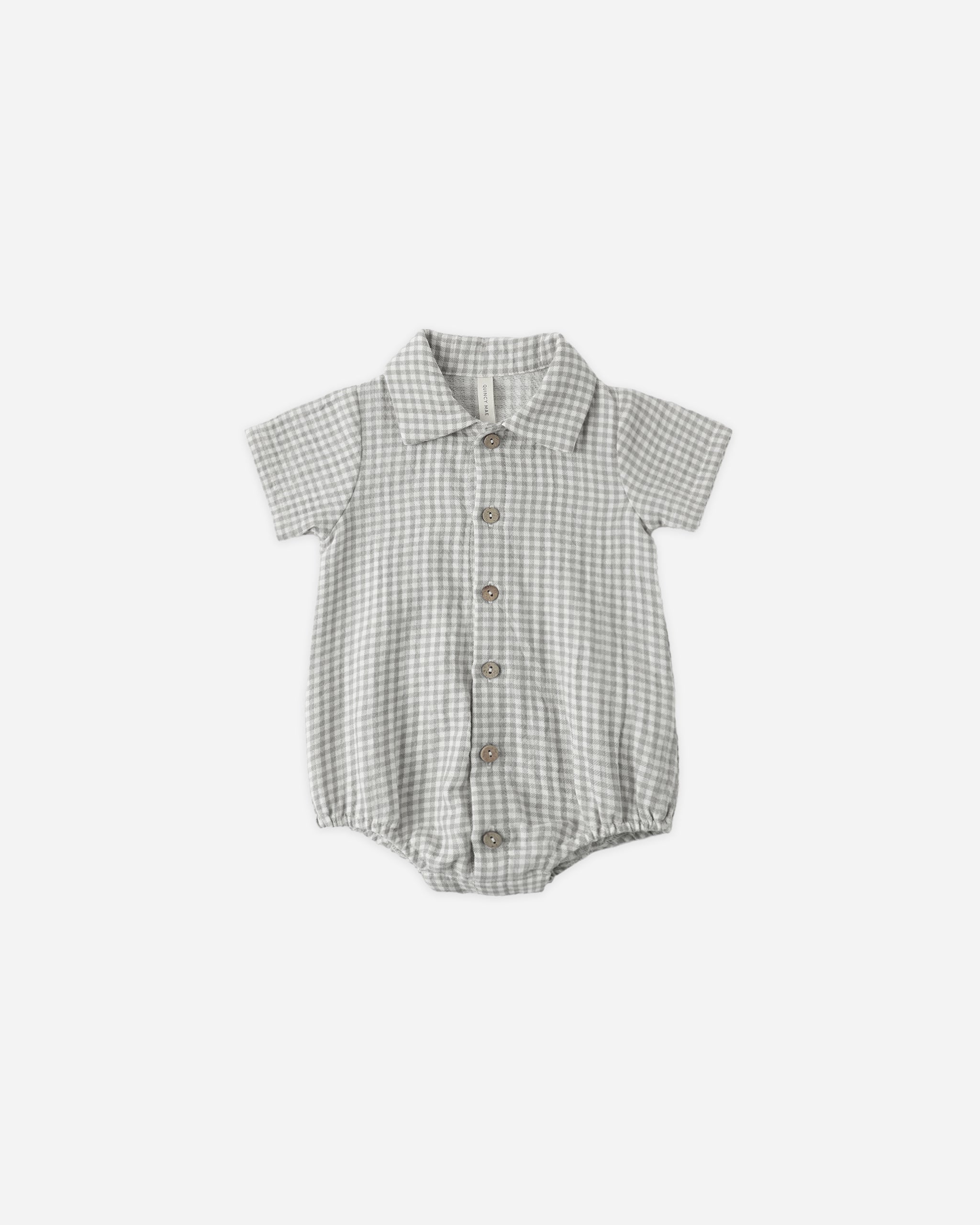 Rylee + Cru ライリーアンドクルー ベビー服 子供服 マッテオ ロンパース　セージギンガム