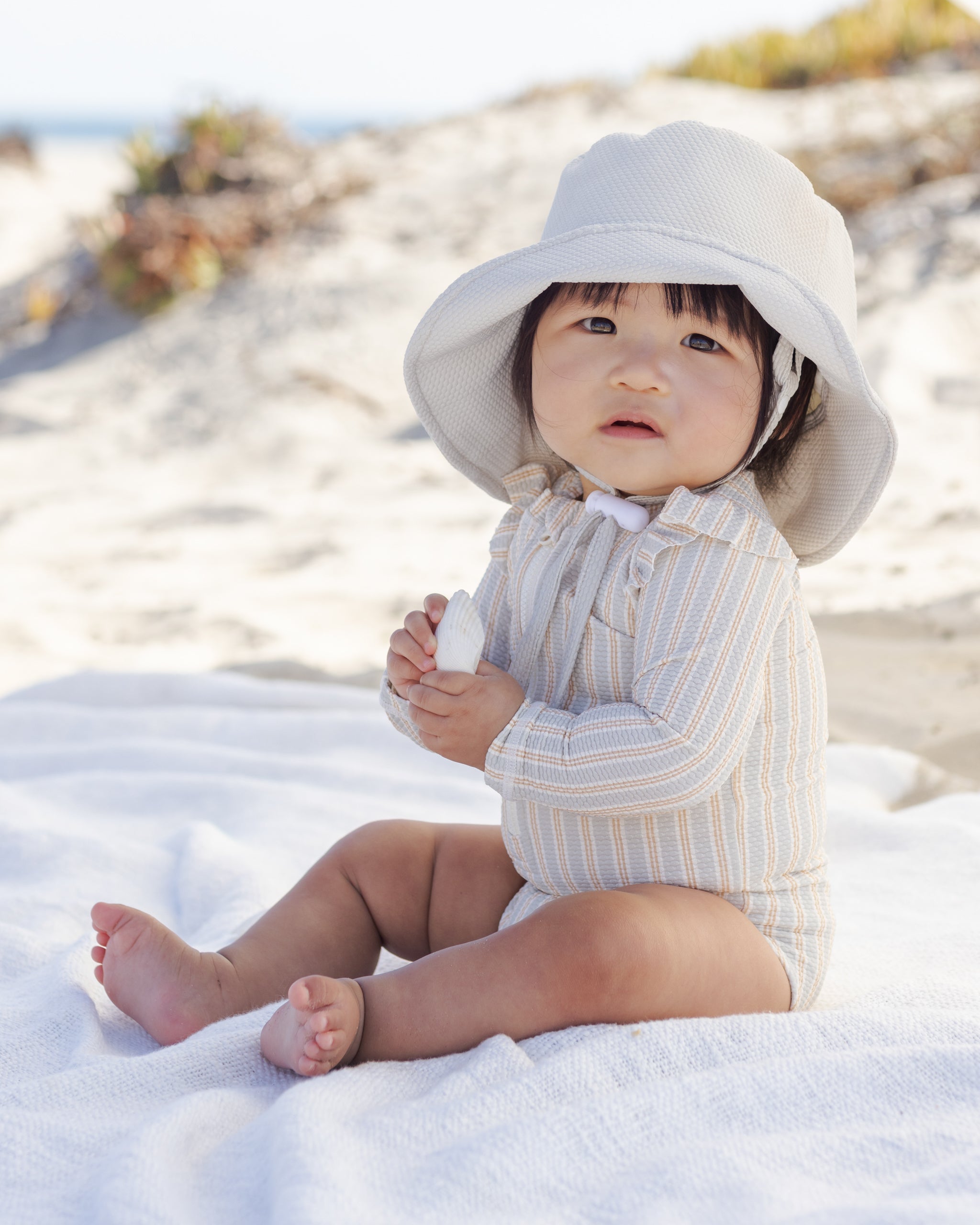 Rylee + Cru ライリーアンドクルー ベビー服 子供服 バケットハット　スカイ