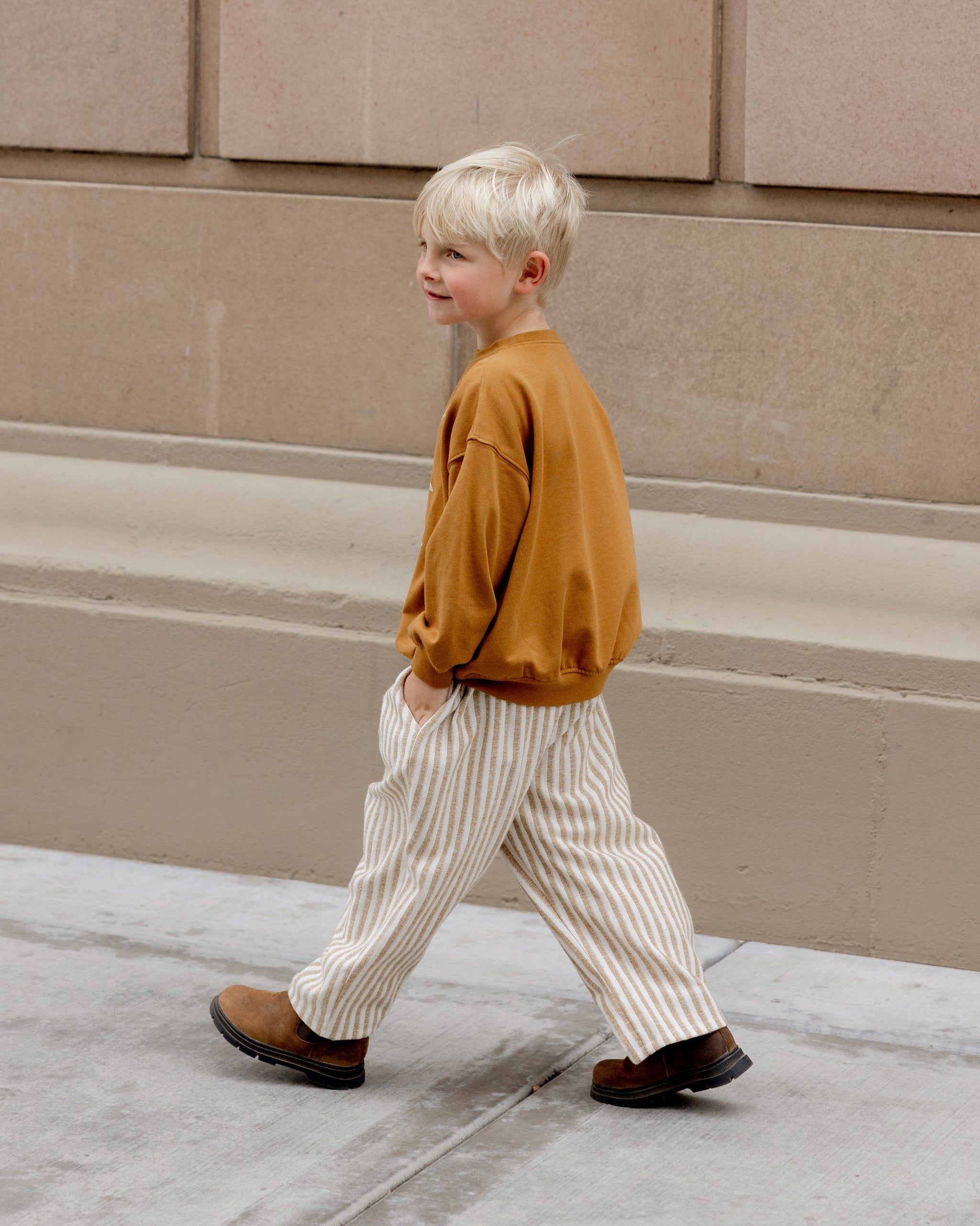 Rylee + Cru ライリーアンドクルー ベビー服 子供服  リラックススウェットシャツ　スーパースター