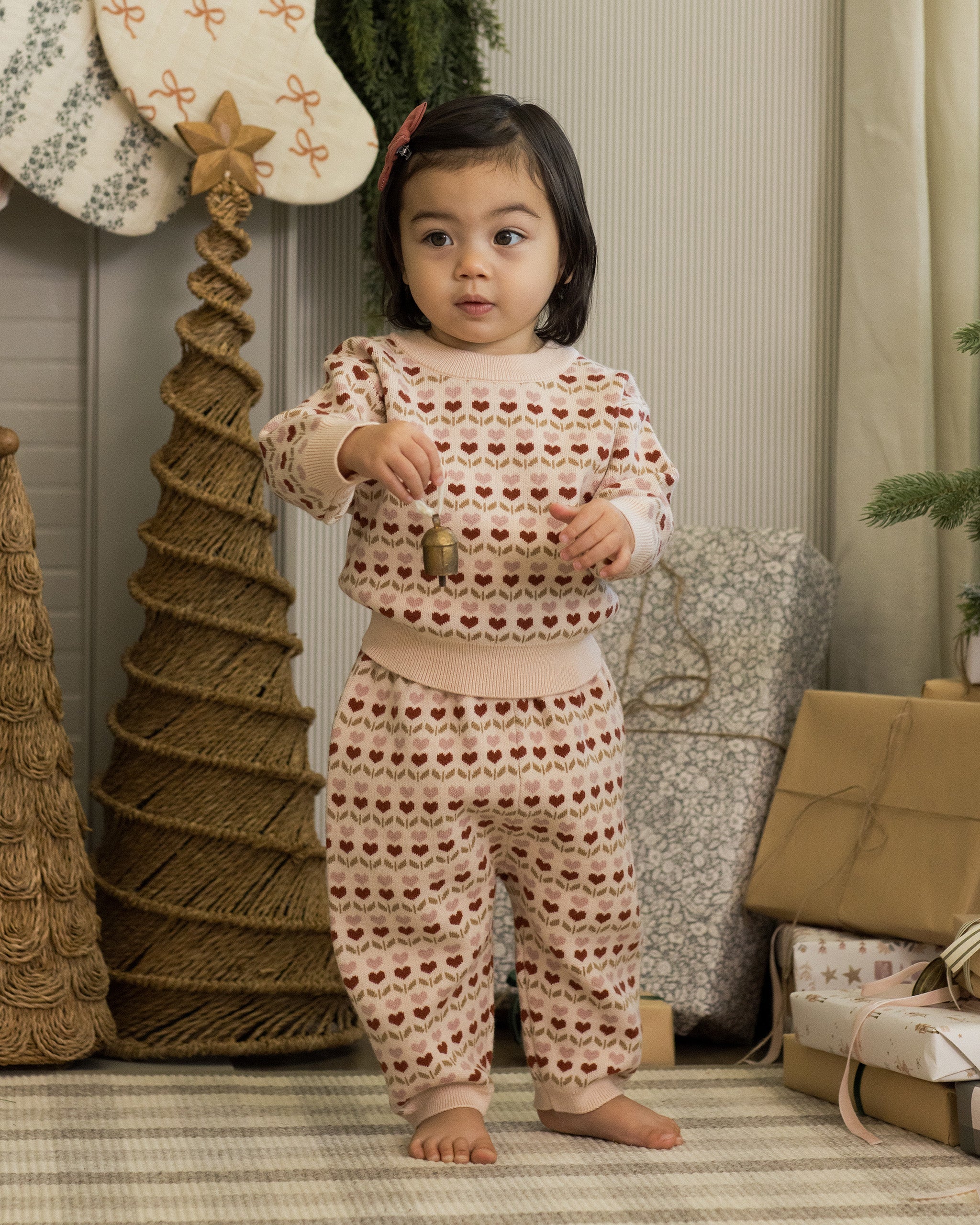 Rylee + Cru ライリーアンドクルー ベビー服 子供服  シャイロ セーター　ルビーハート